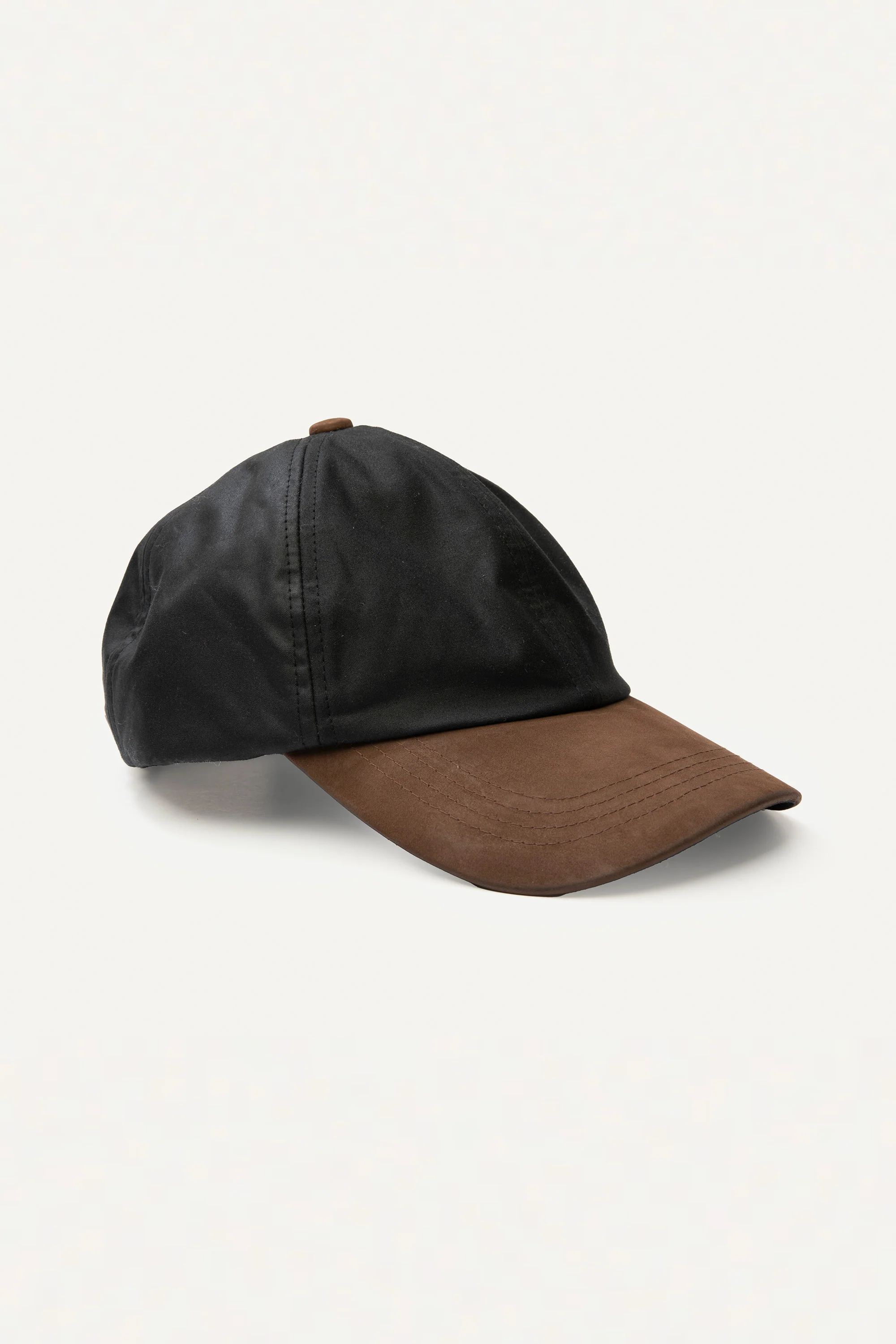 Wax Baseball Cap - Black - Image 3