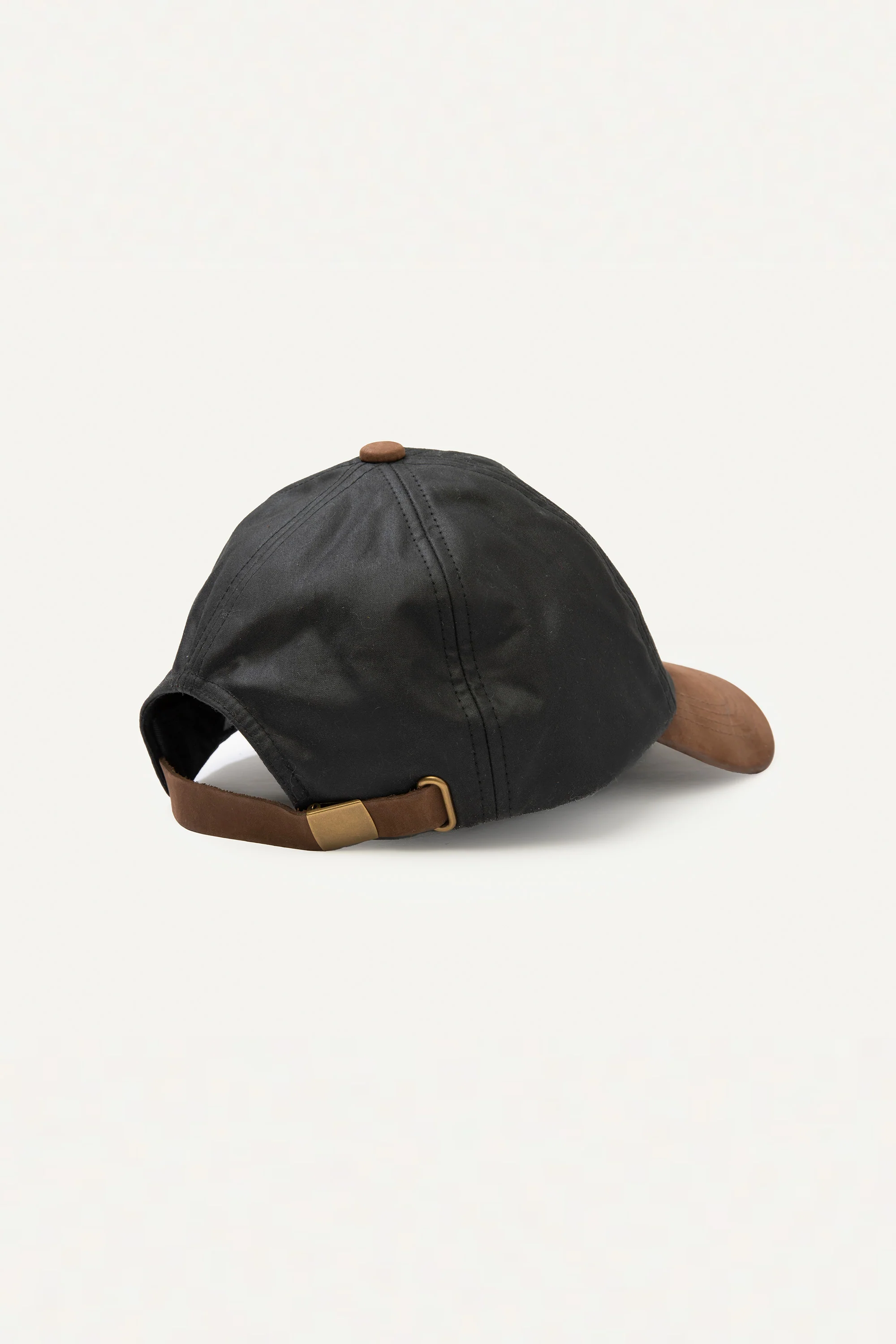 Wax Baseball Cap - Black - Image 4