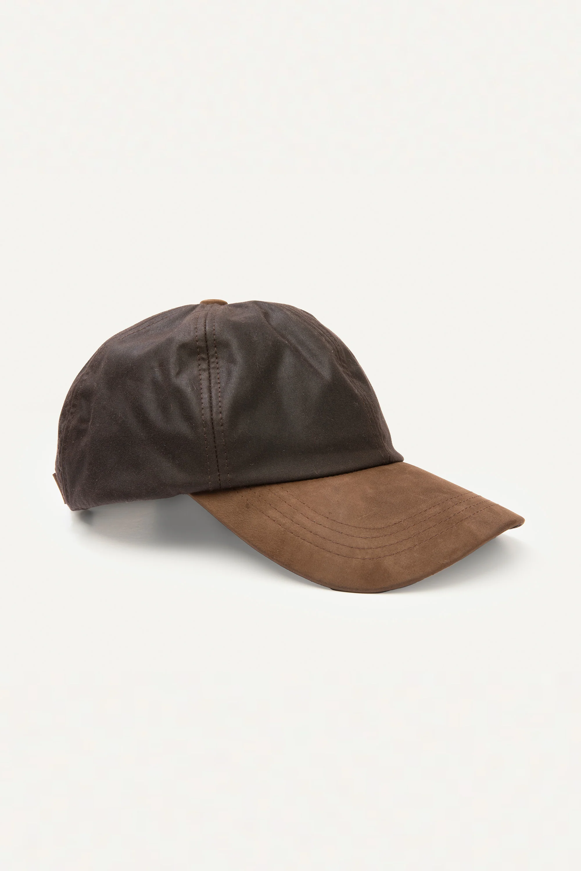 Wax Baseball Cap - Brown - Image 4
