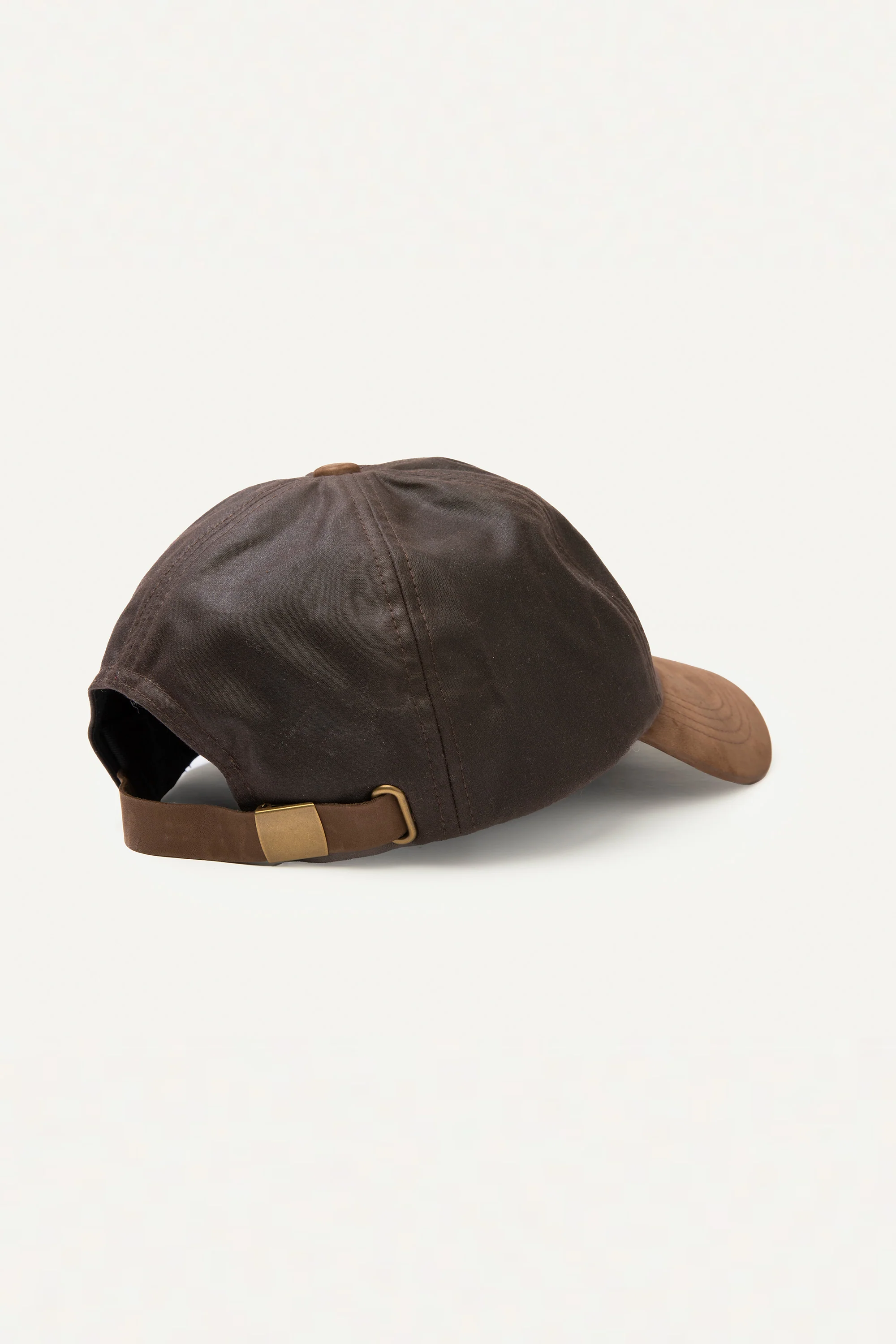 Wax Baseball Cap - Brown - Image 5