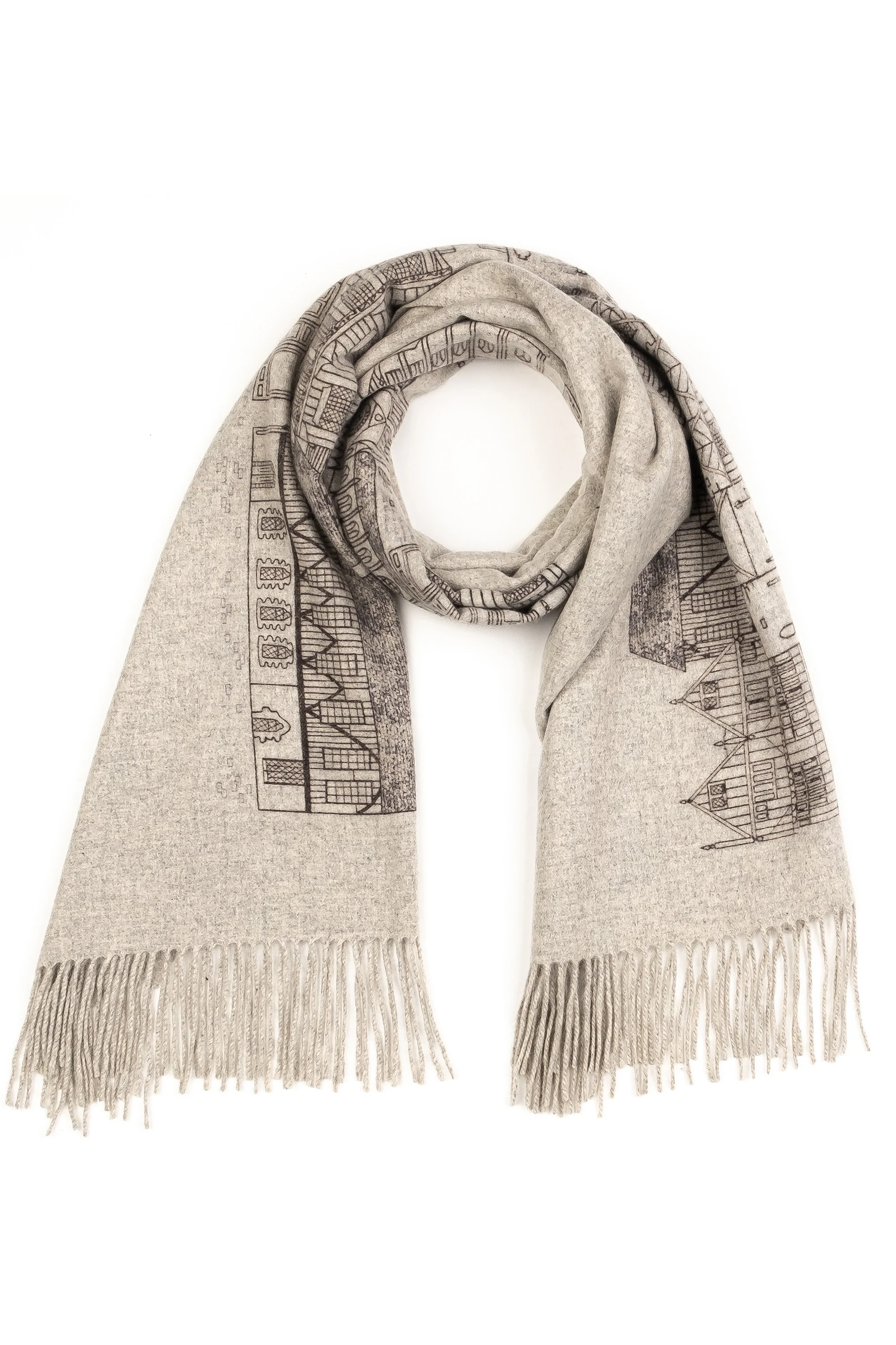 City Cashmere Double Sided Stole - York - Image 3