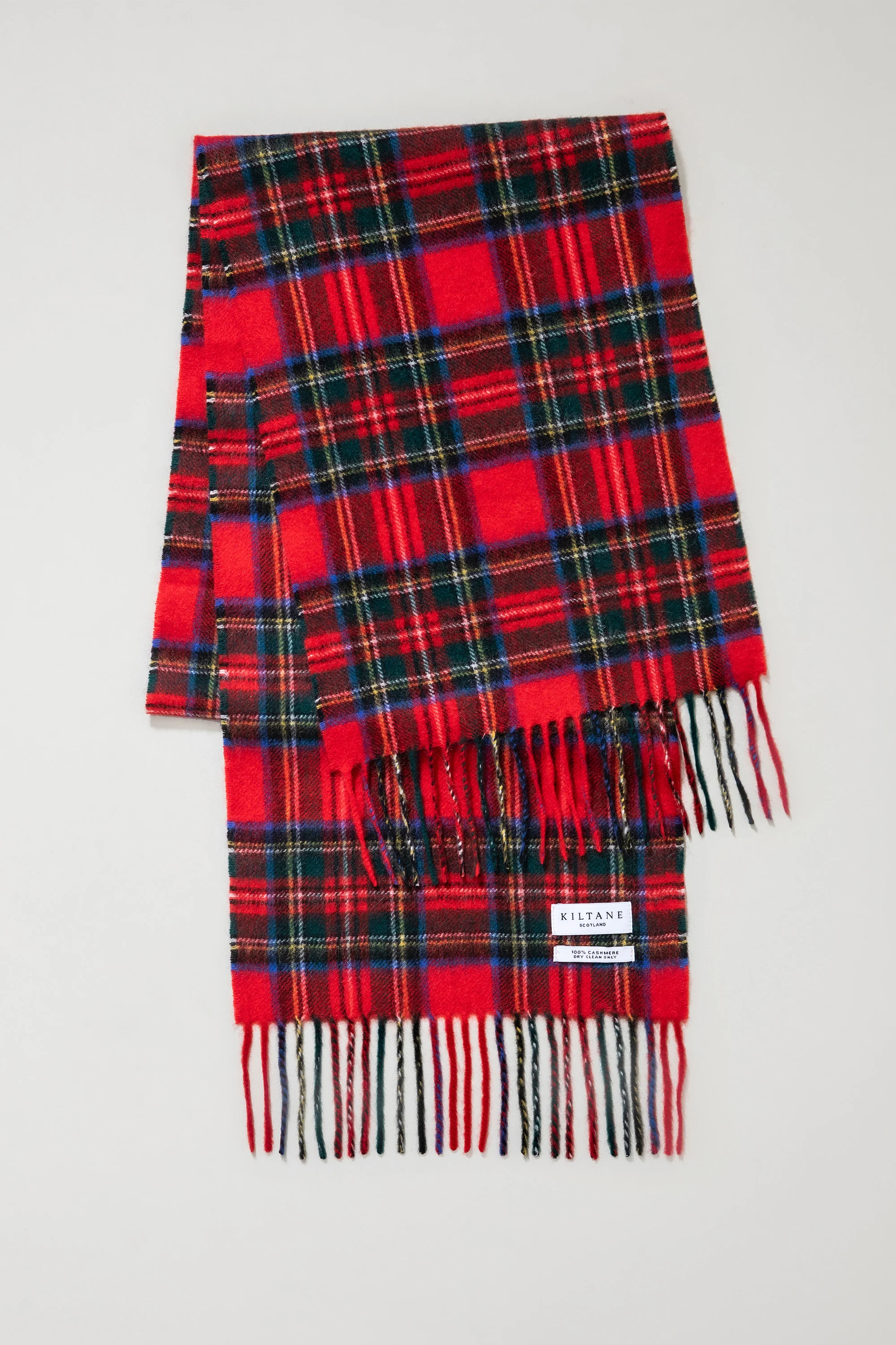 Heritage Tartan Cashmere Scarf - Official Royal Stewart - Image 3