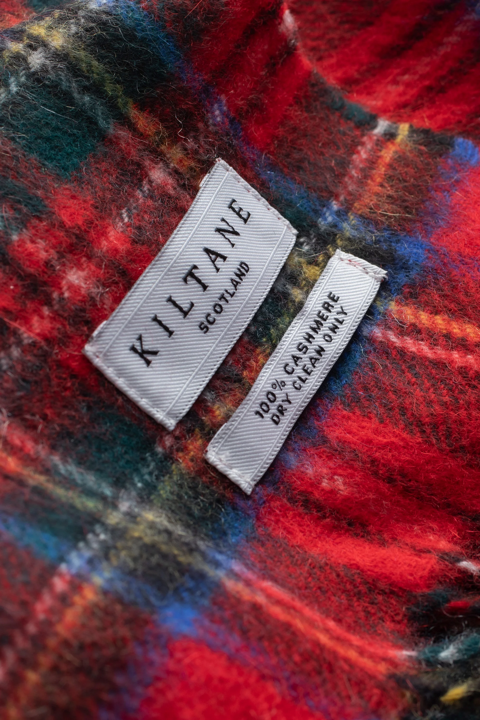 Heritage Tartan Cashmere Scarf - Official Royal Stewart - Image 4