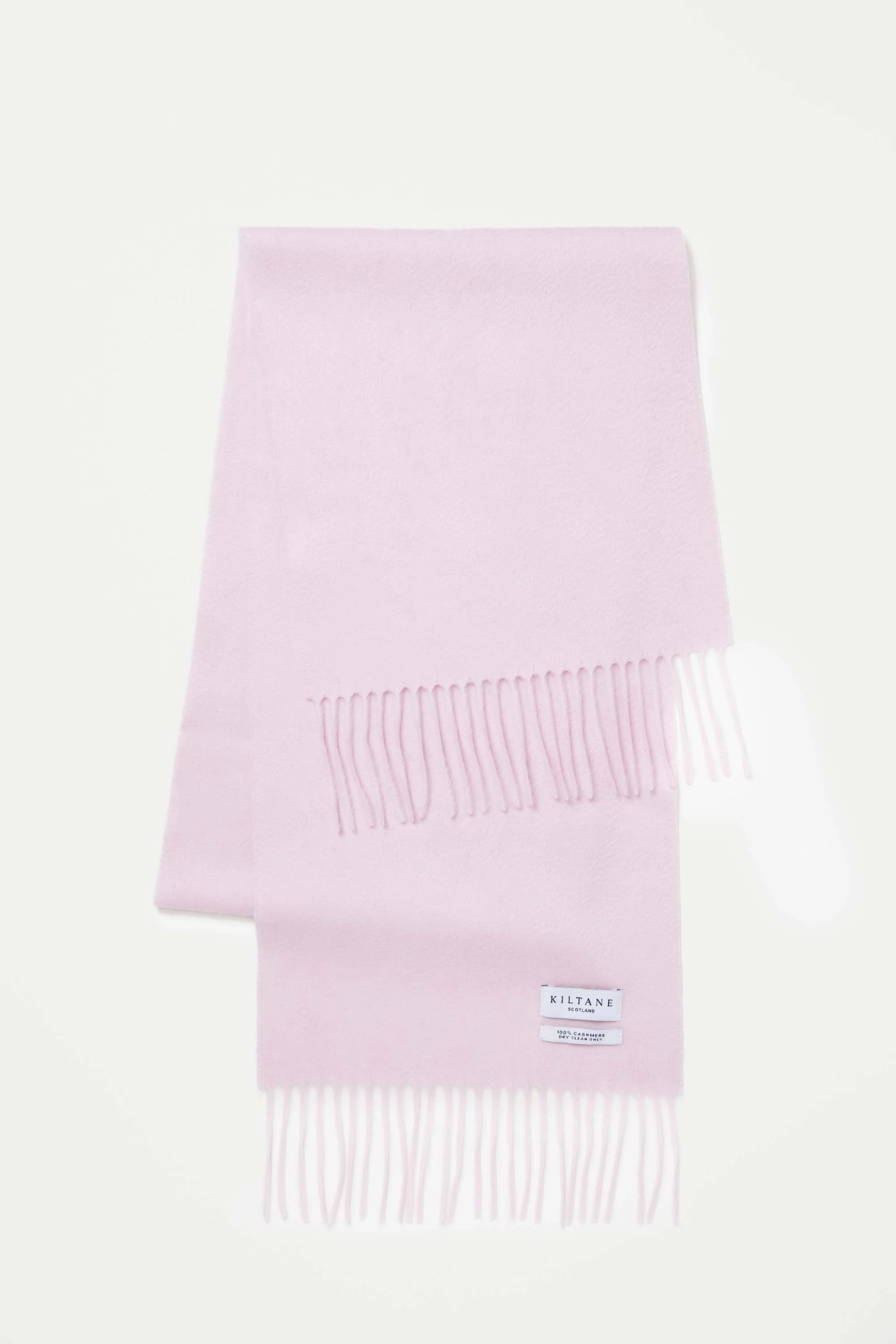 Solid Cashmere Scarf - Pale Lilac - Image 7