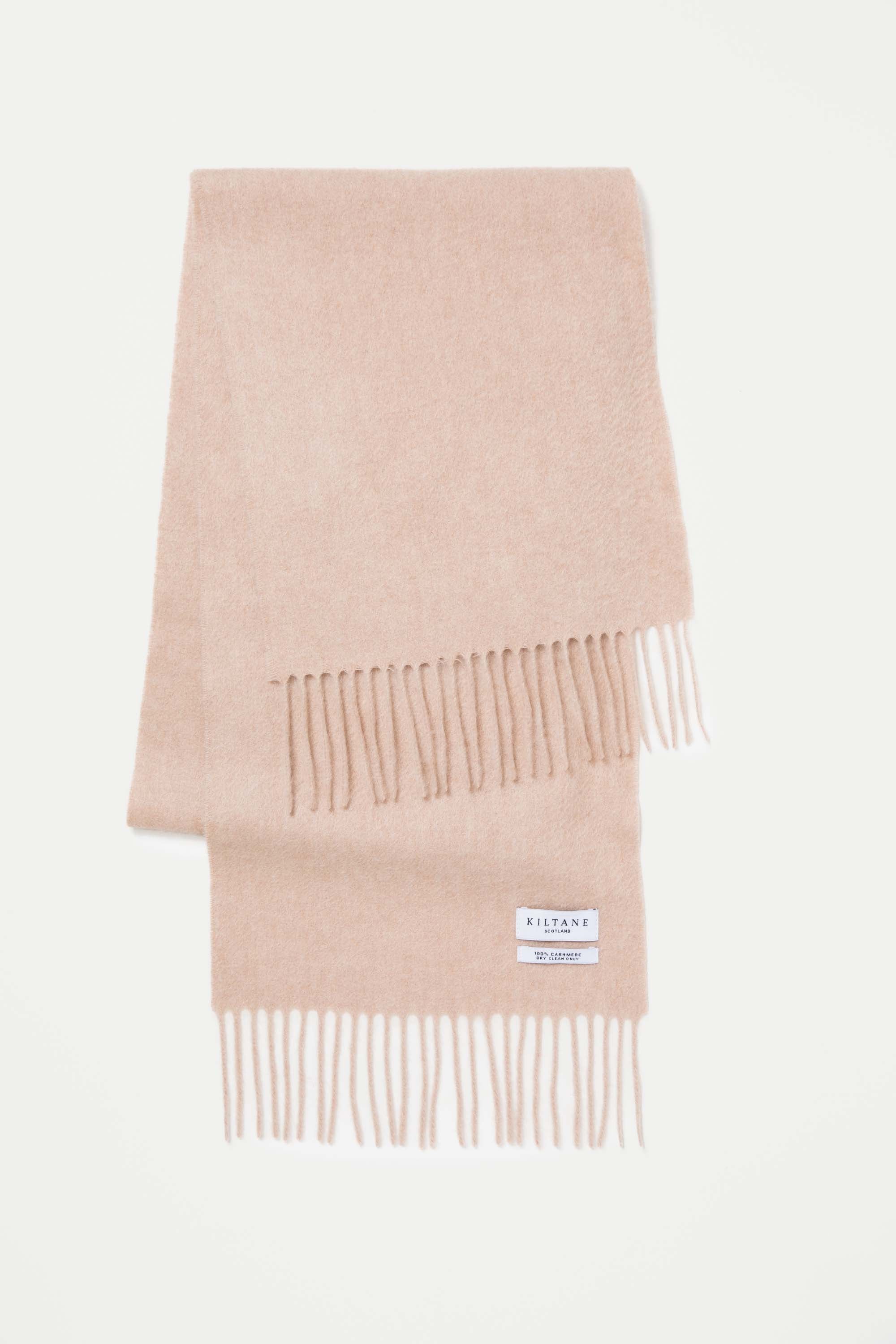 Solid Cashmere Scarf - Vicuna - Image 4