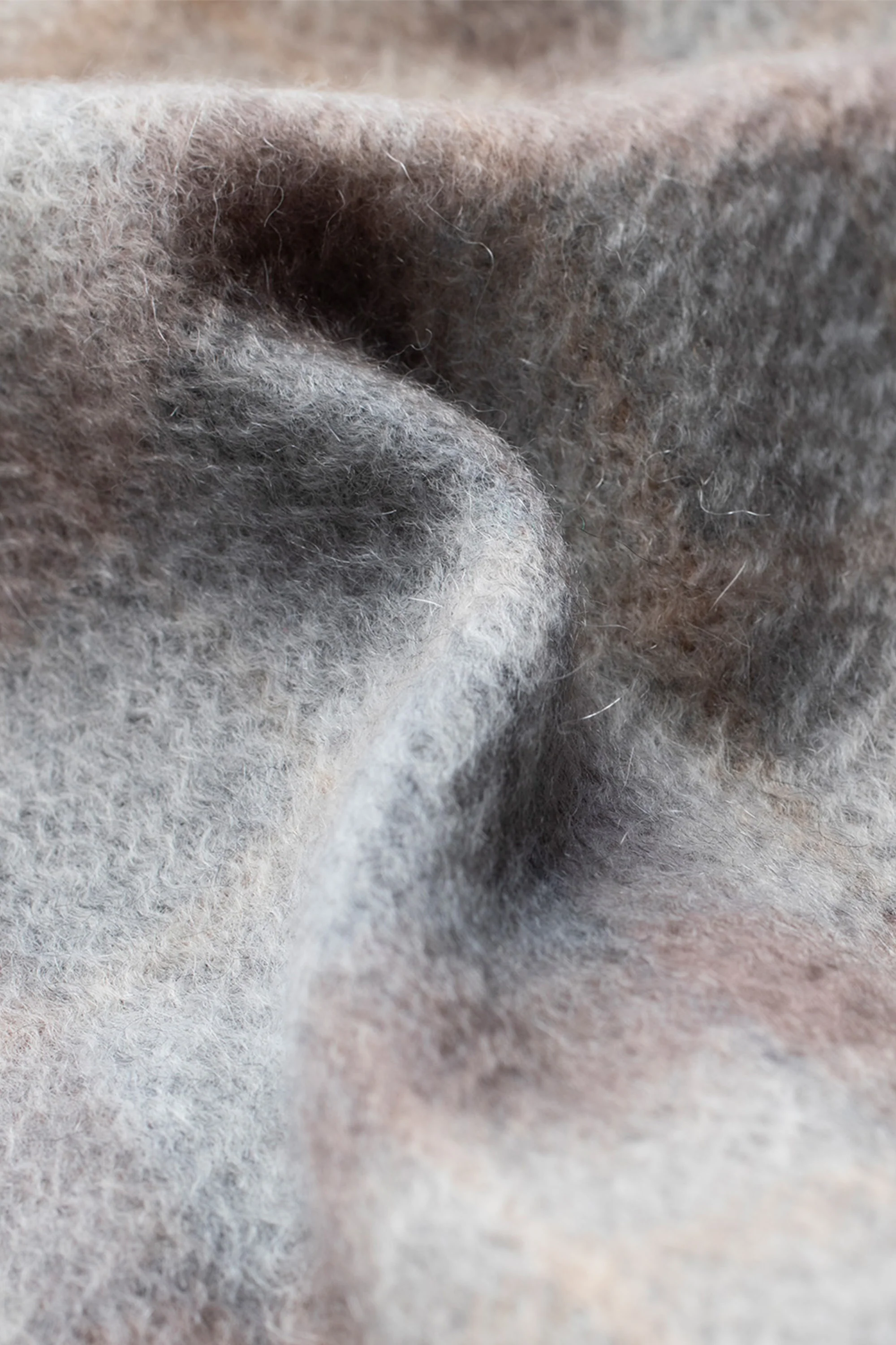 Heritage Tartan Cashmere Wrap - Mackellar Natural - Image 3
