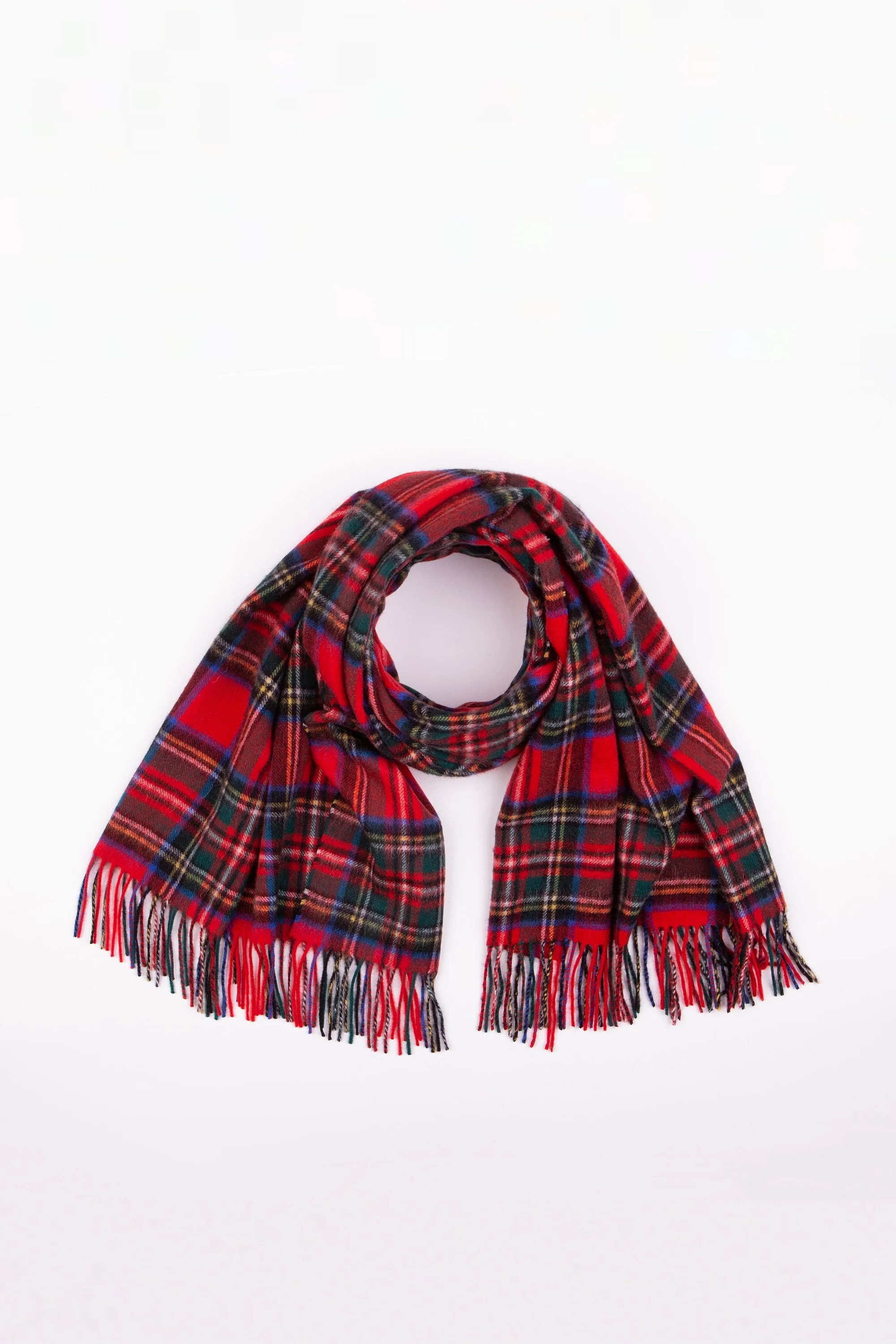 Heritage Tartan Cashmere Stole - Official Royal Stewart - Image 4