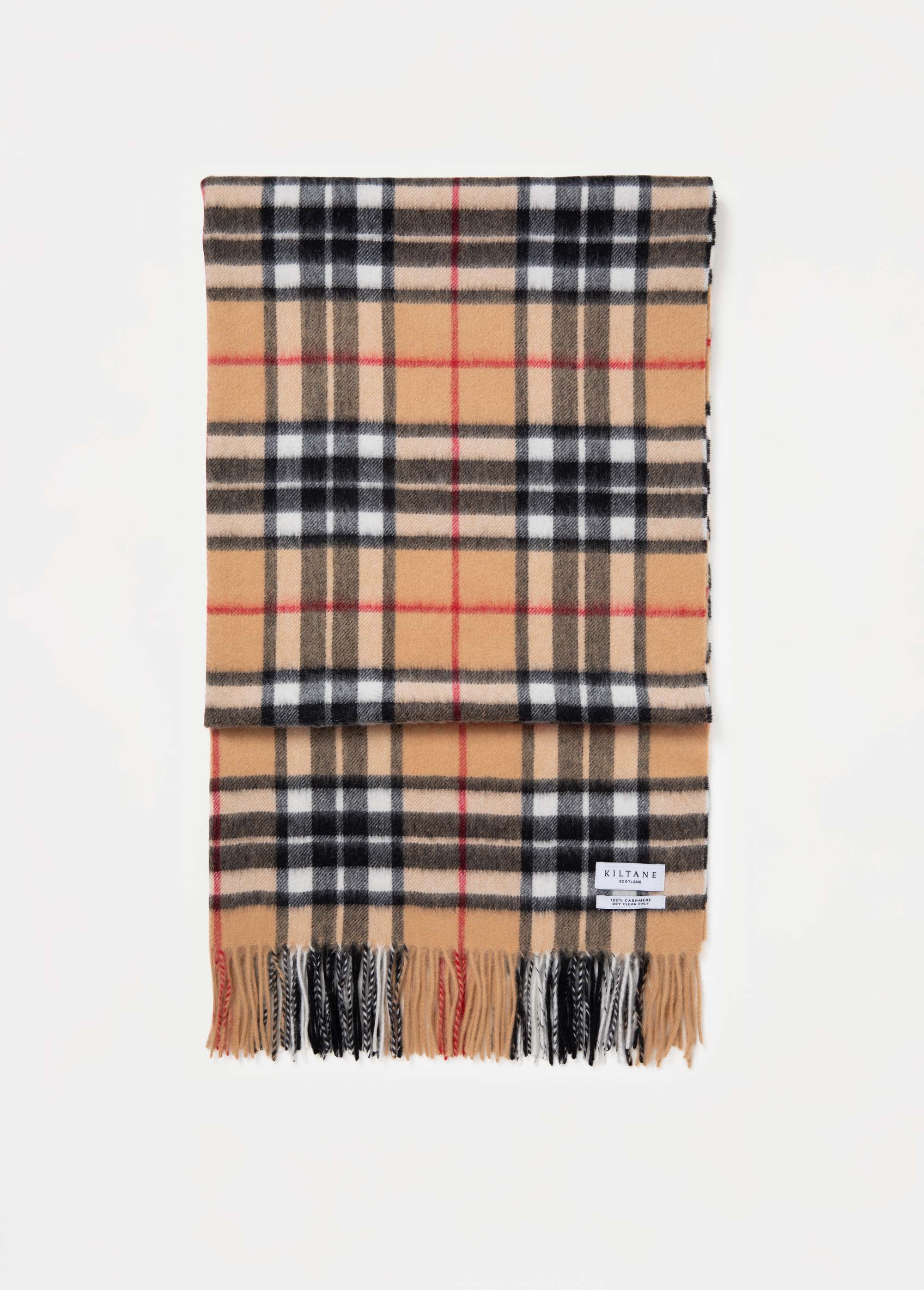 Scotty Thompson Cashmere Stole - Camel - Image 3