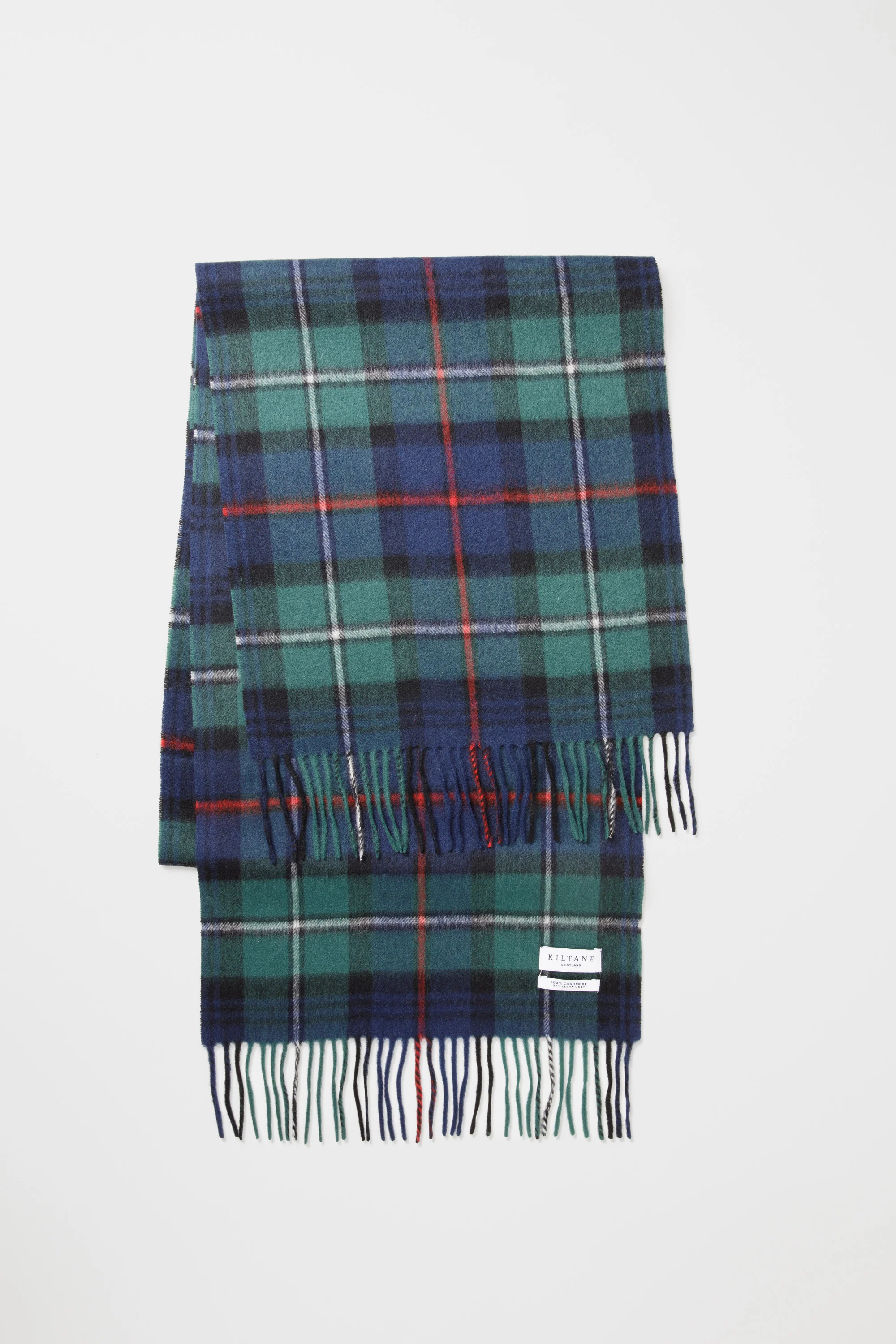 Heritage Tartan Cashmere Wide Scarf - Mackenzie - Image 4