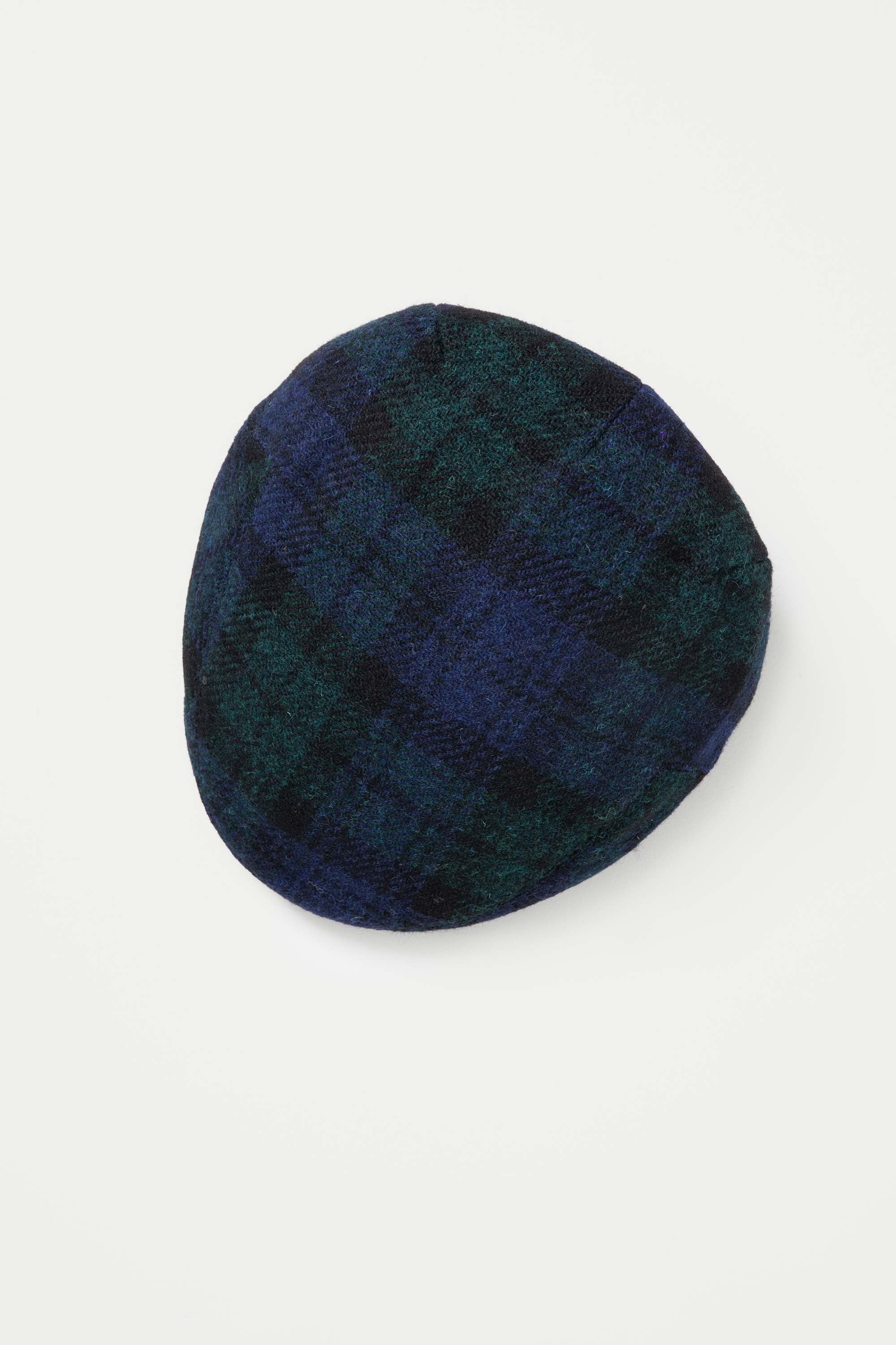 Harris Tweed Stornoway Cap - Blackwatch - Image 3