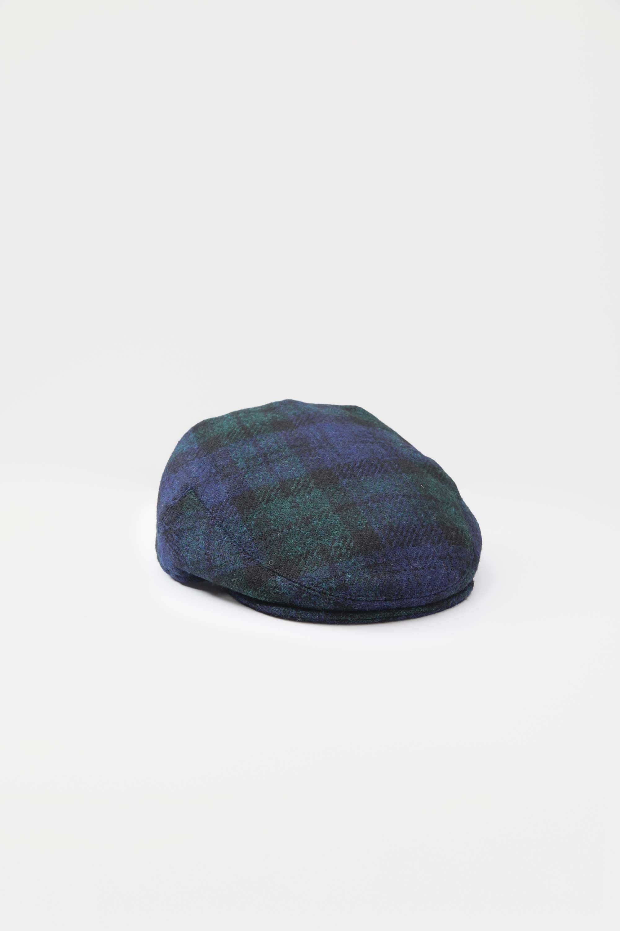 Harris Tweed Stornoway Cap - Blackwatch - Image 4