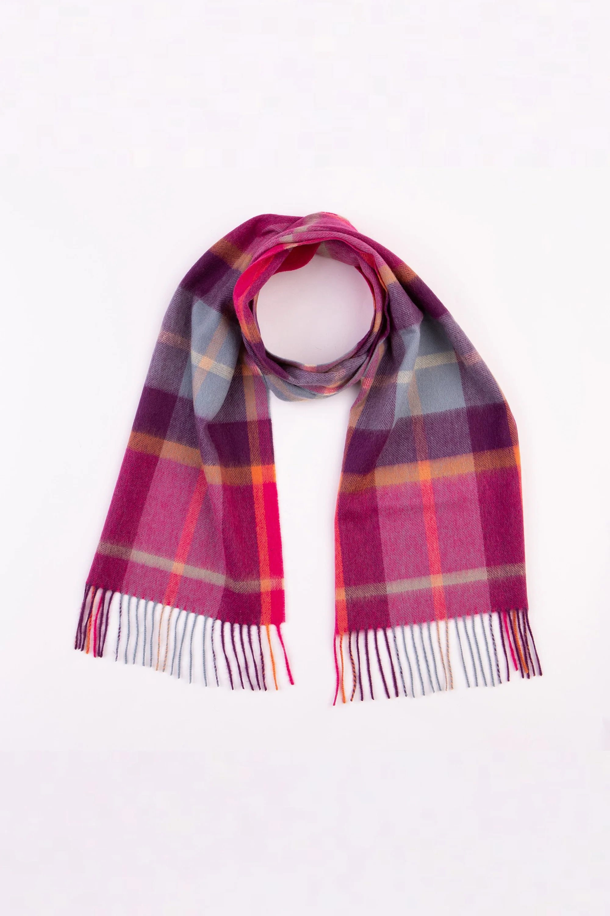 Scotty Thompson Lambswool Scarf - Colourful - Image 3