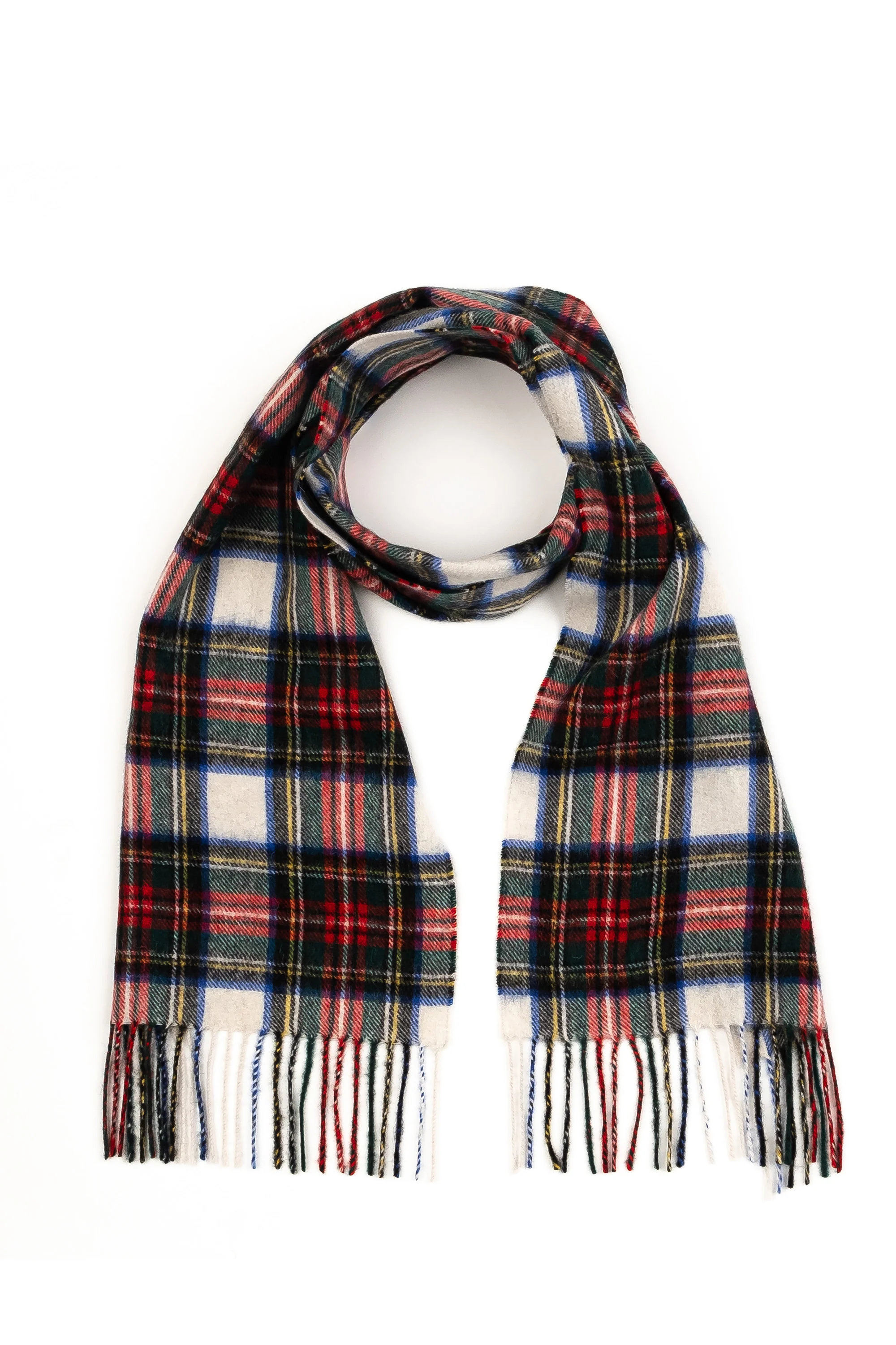 Heritage Tartan Lambswool Scarf - Official Dress Stewart - Image 3