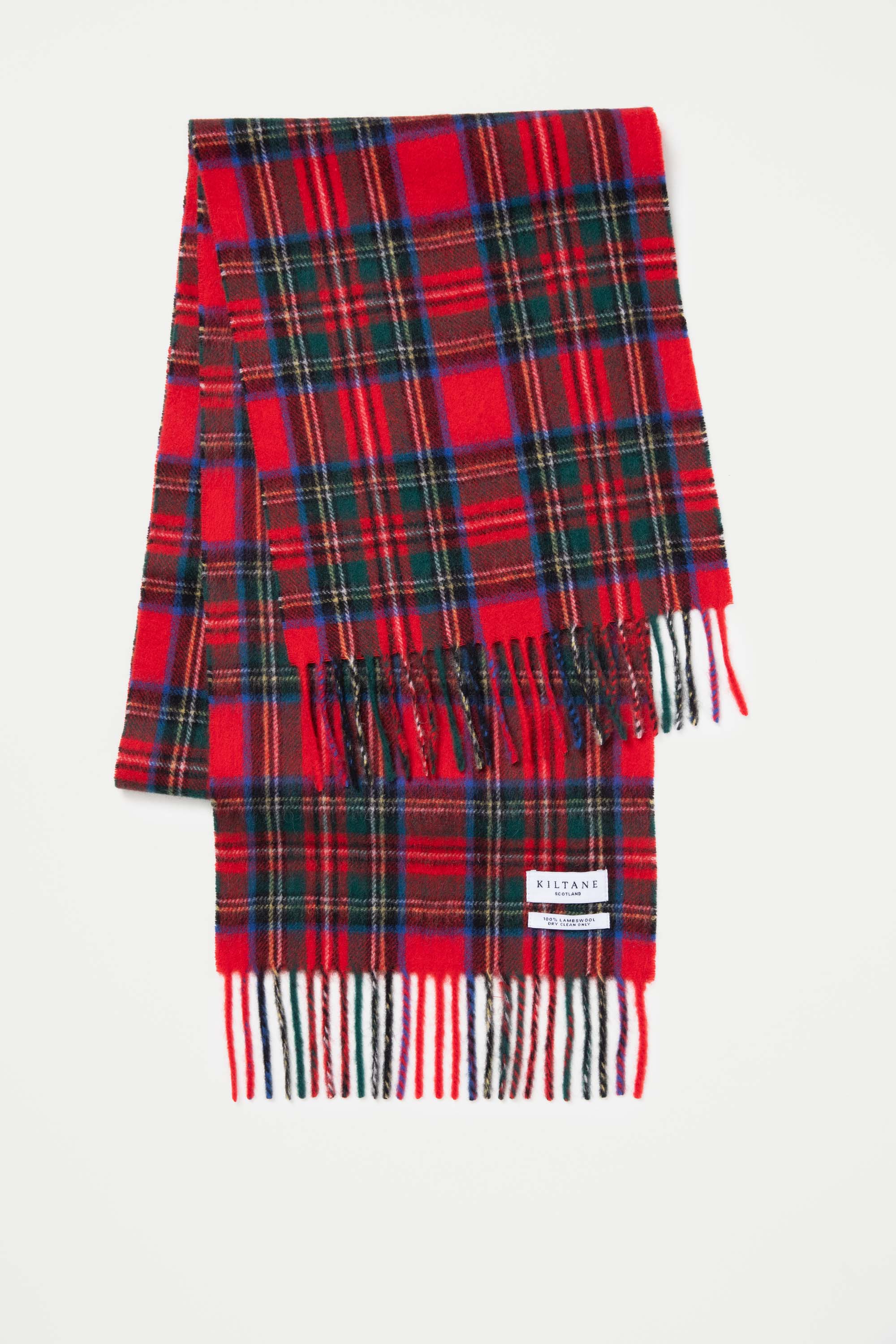 Heritage Tartan Lambswool Scarf - Official Royal Stewart - Image 2