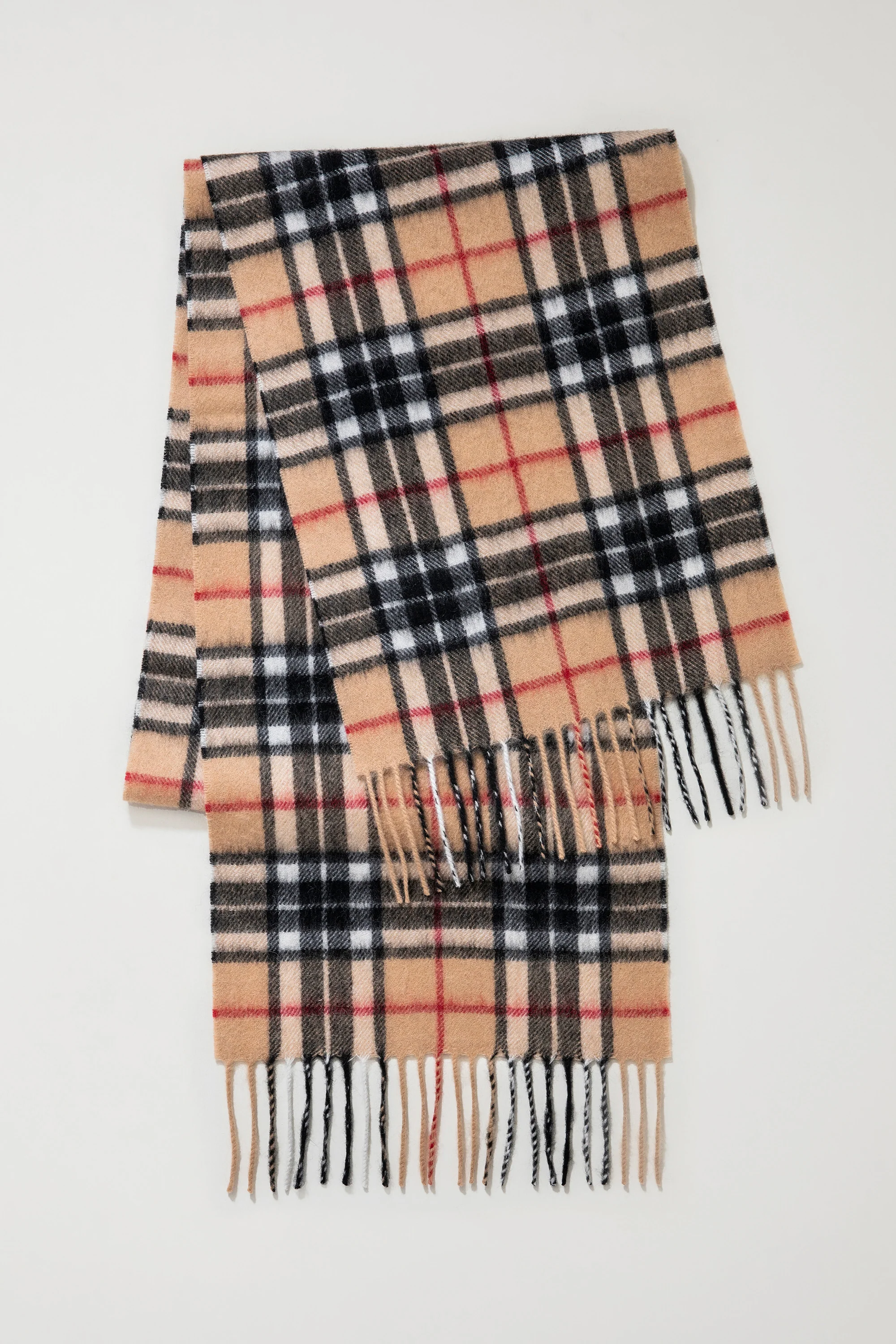 Scotty Thompson Lambswool Scarf - Camel - Image 3
