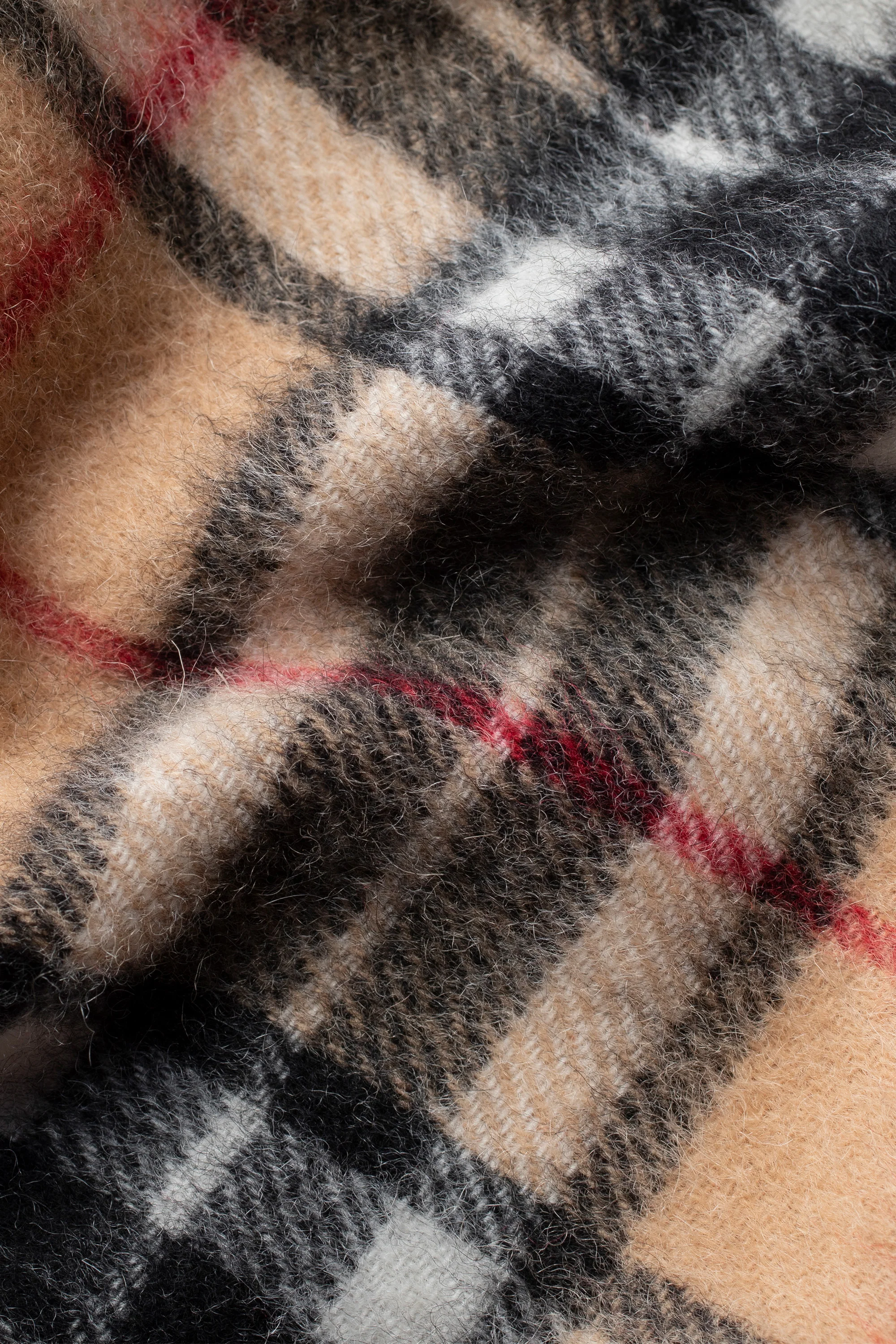 Scotty Thompson Lambswool Scarf - Camel - Image 4