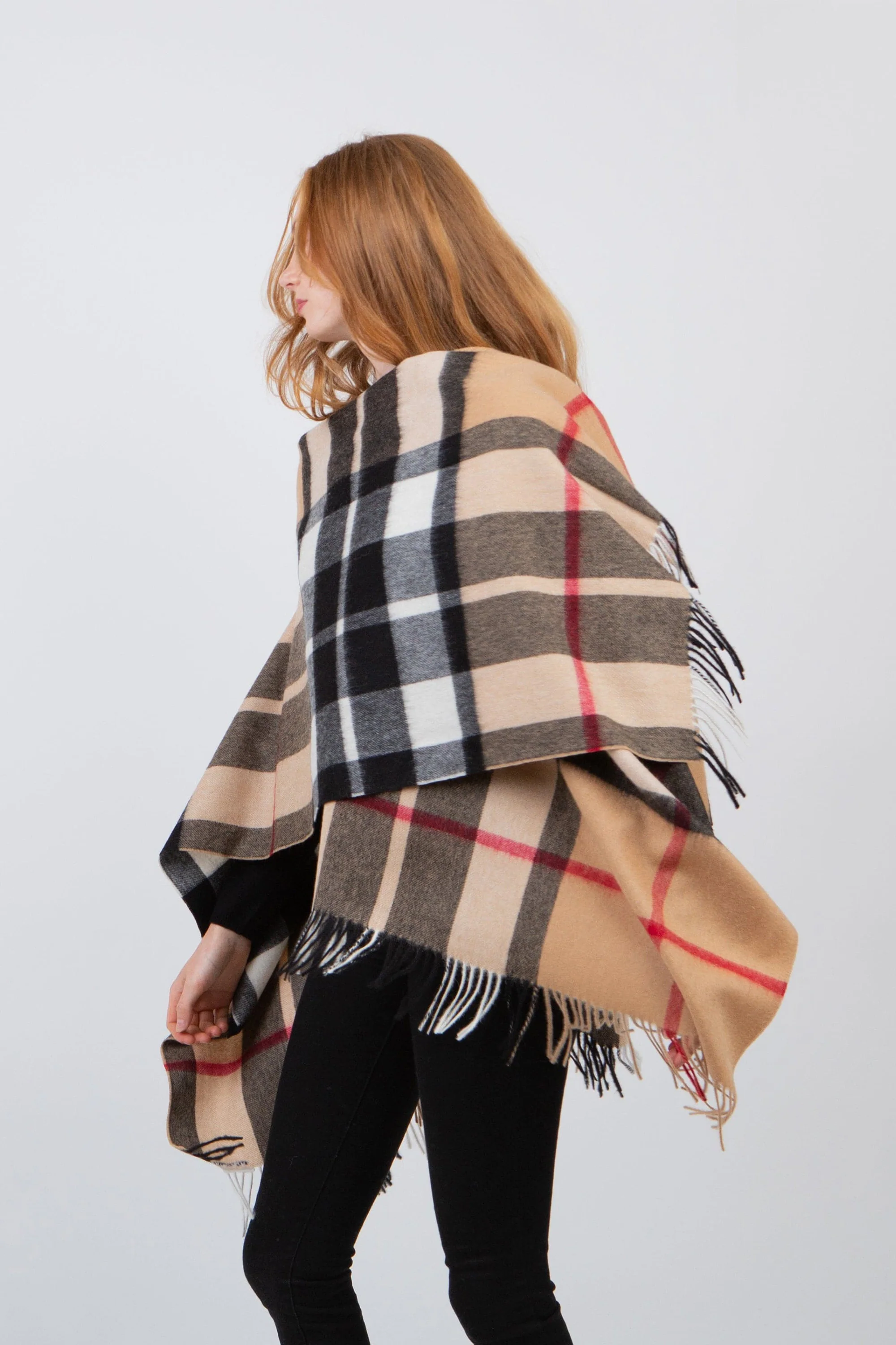 Exploded Camel Thompson Lambswool Wrap - Image 2