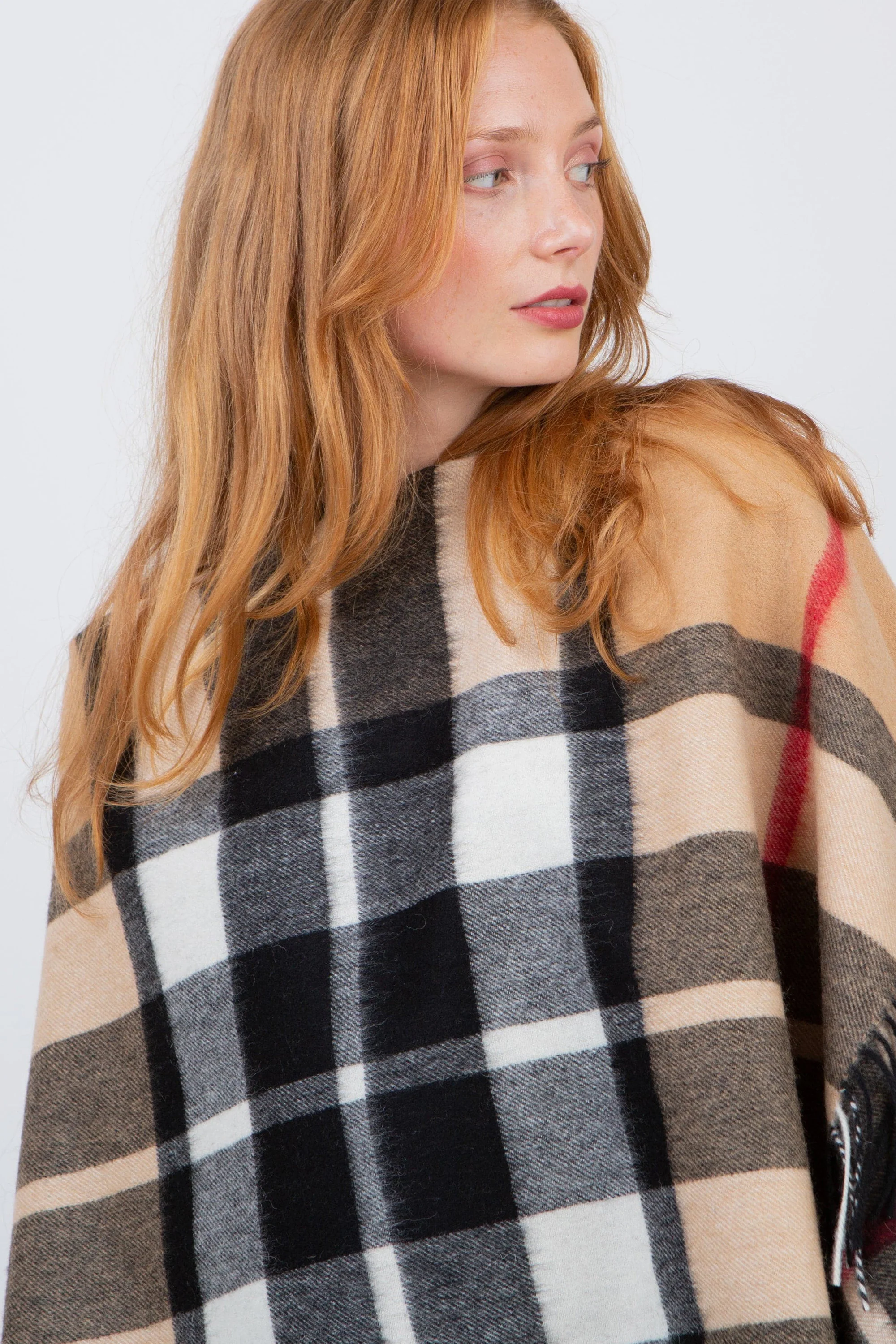 Exploded Camel Thompson Lambswool Wrap - Image 3