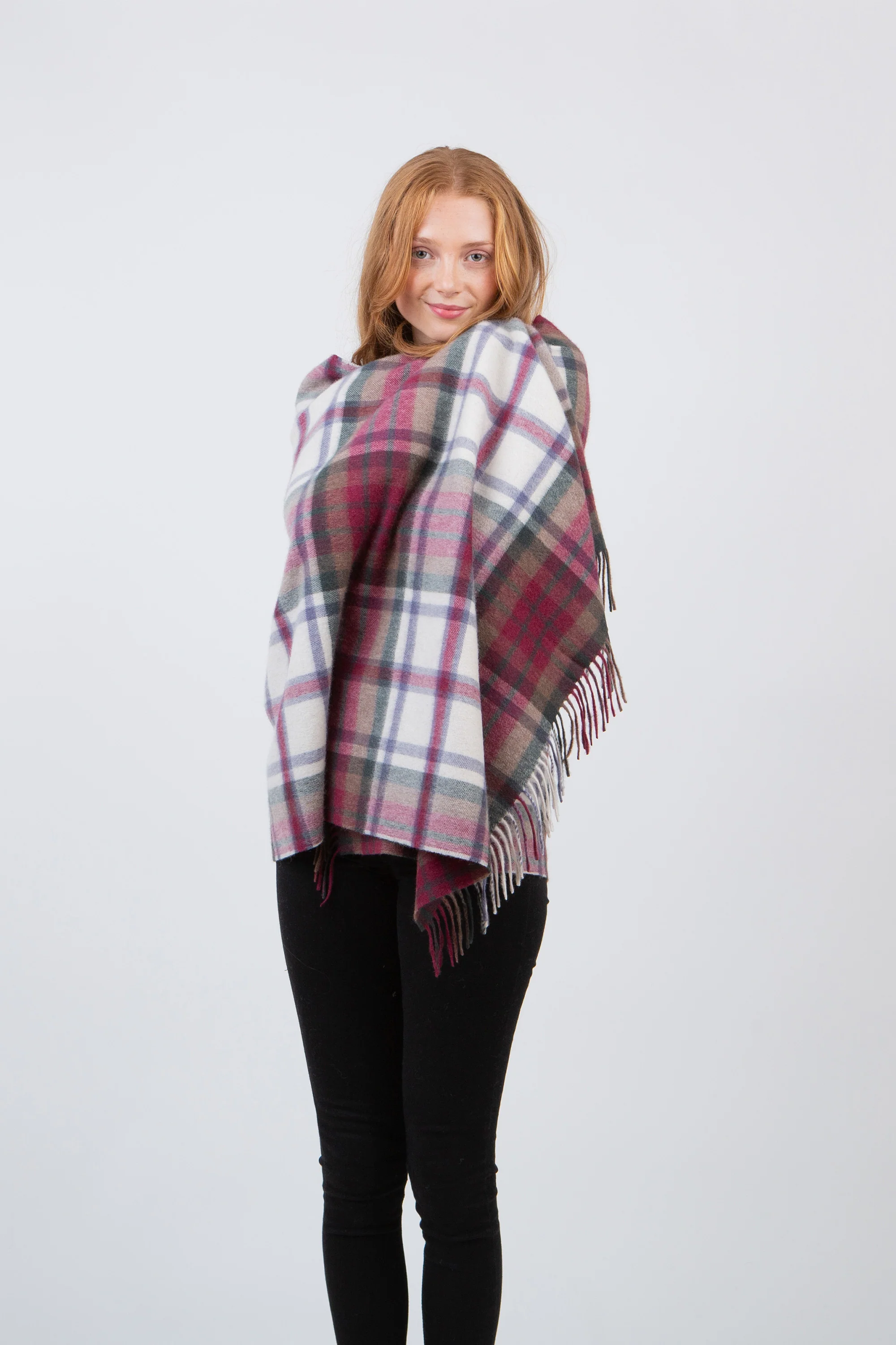Heritage Tartan Lambswool Stole - Dress Mcduff - Image 9