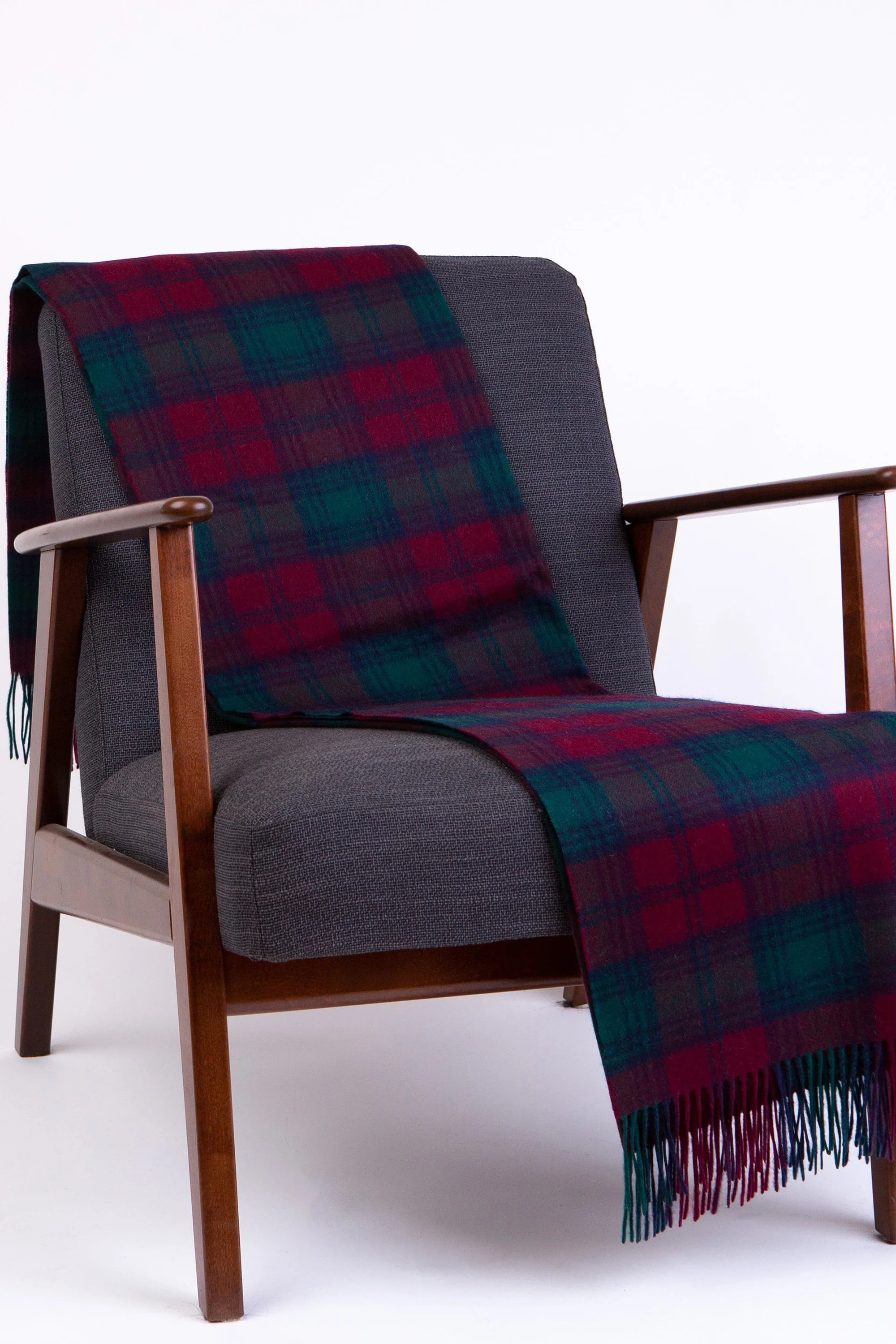 Lambswool Throw - Lindsay - Image 2