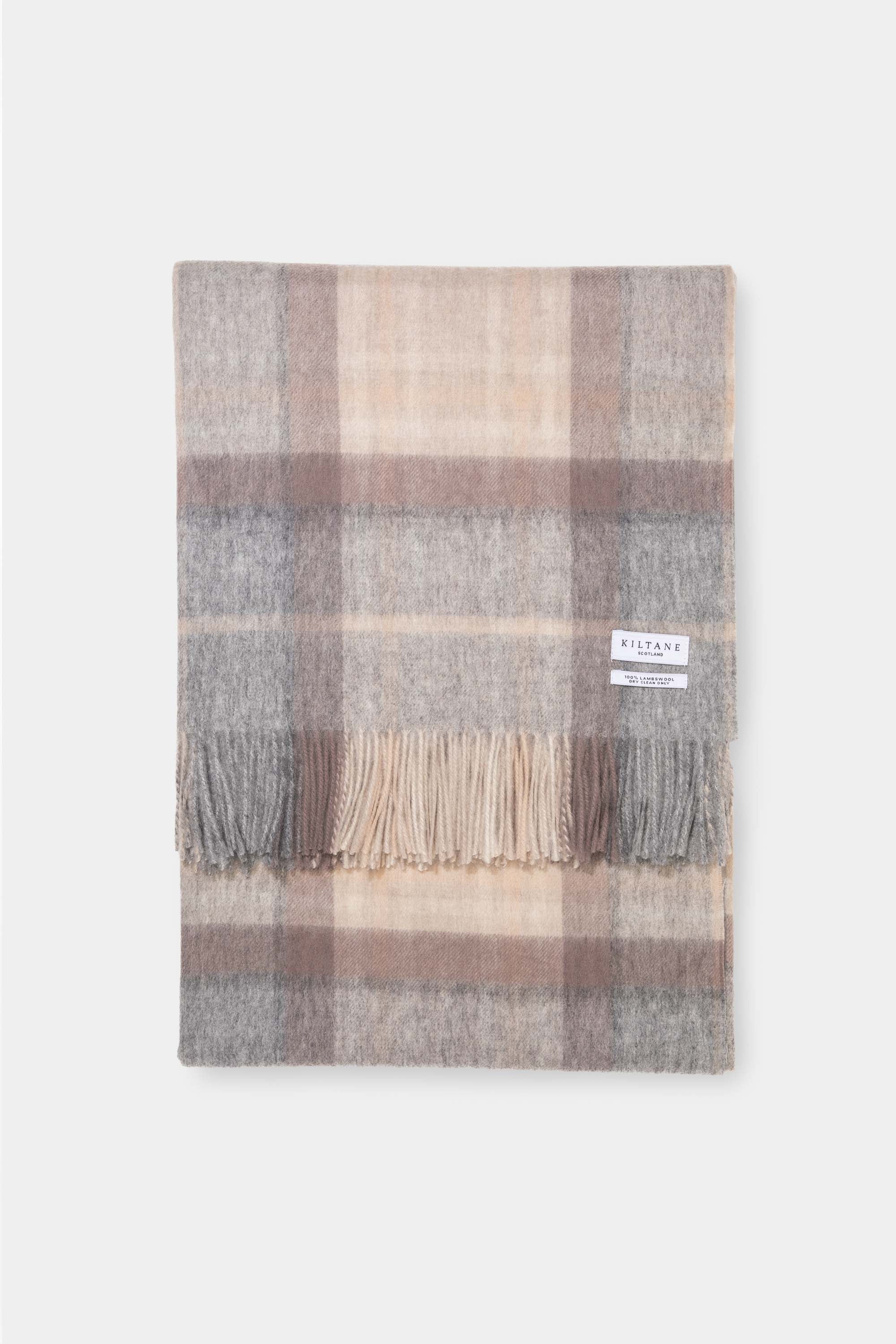 Lambswool Throw - Mackellar Natural