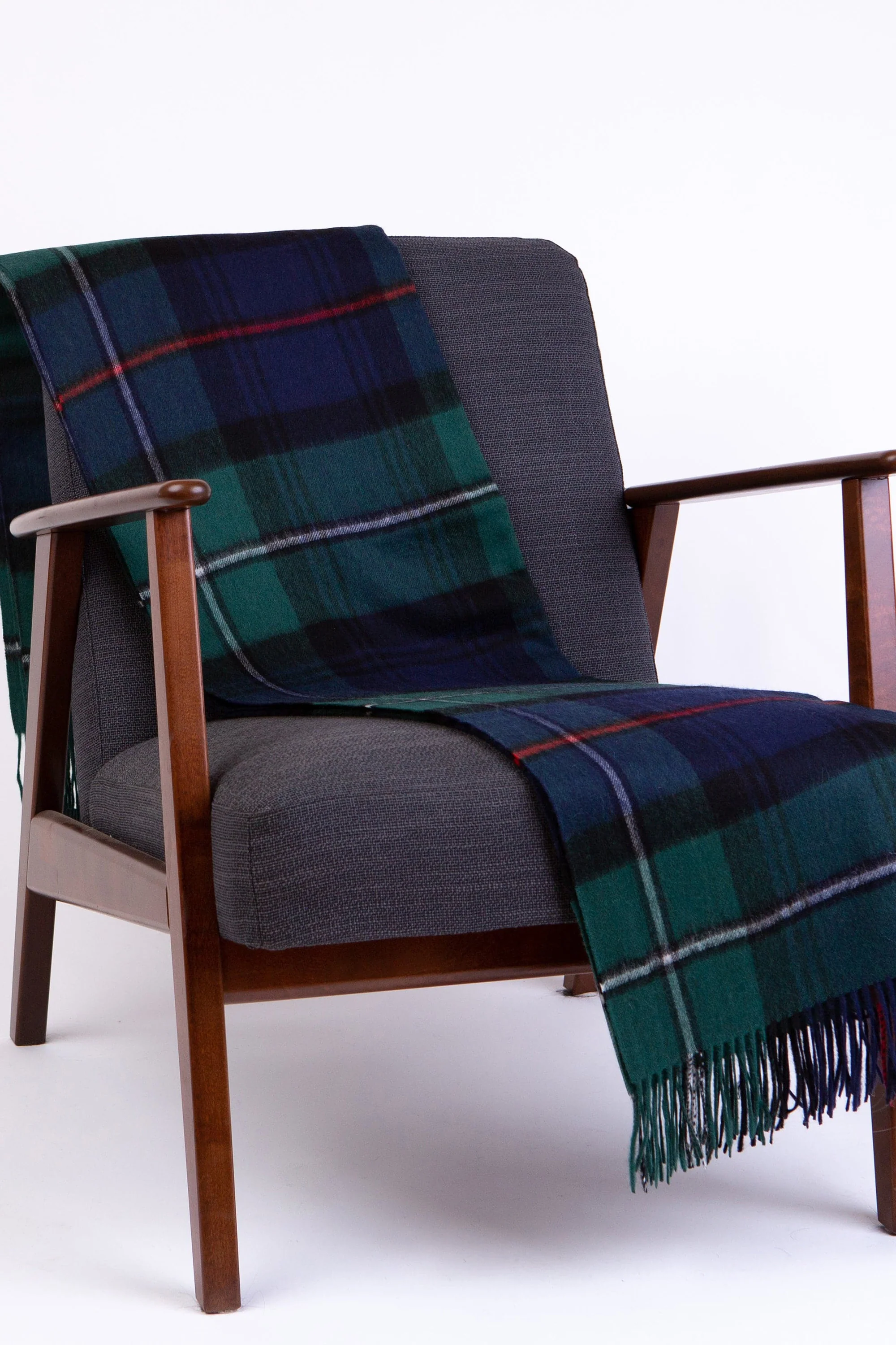 Lambswool Throw - Mackenzie - Image 2