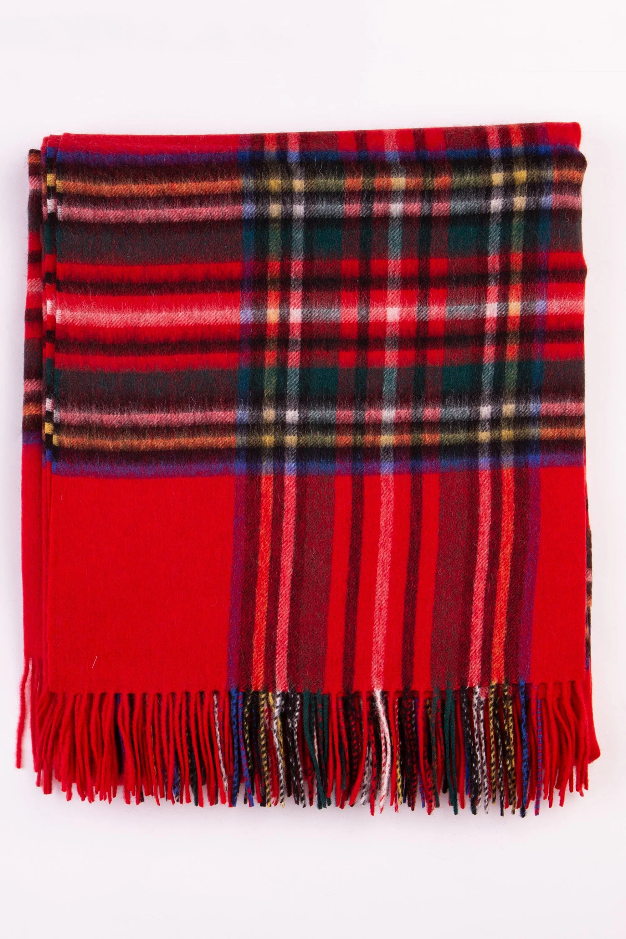 Lambswool Throw - Royal Stewart - Image 2