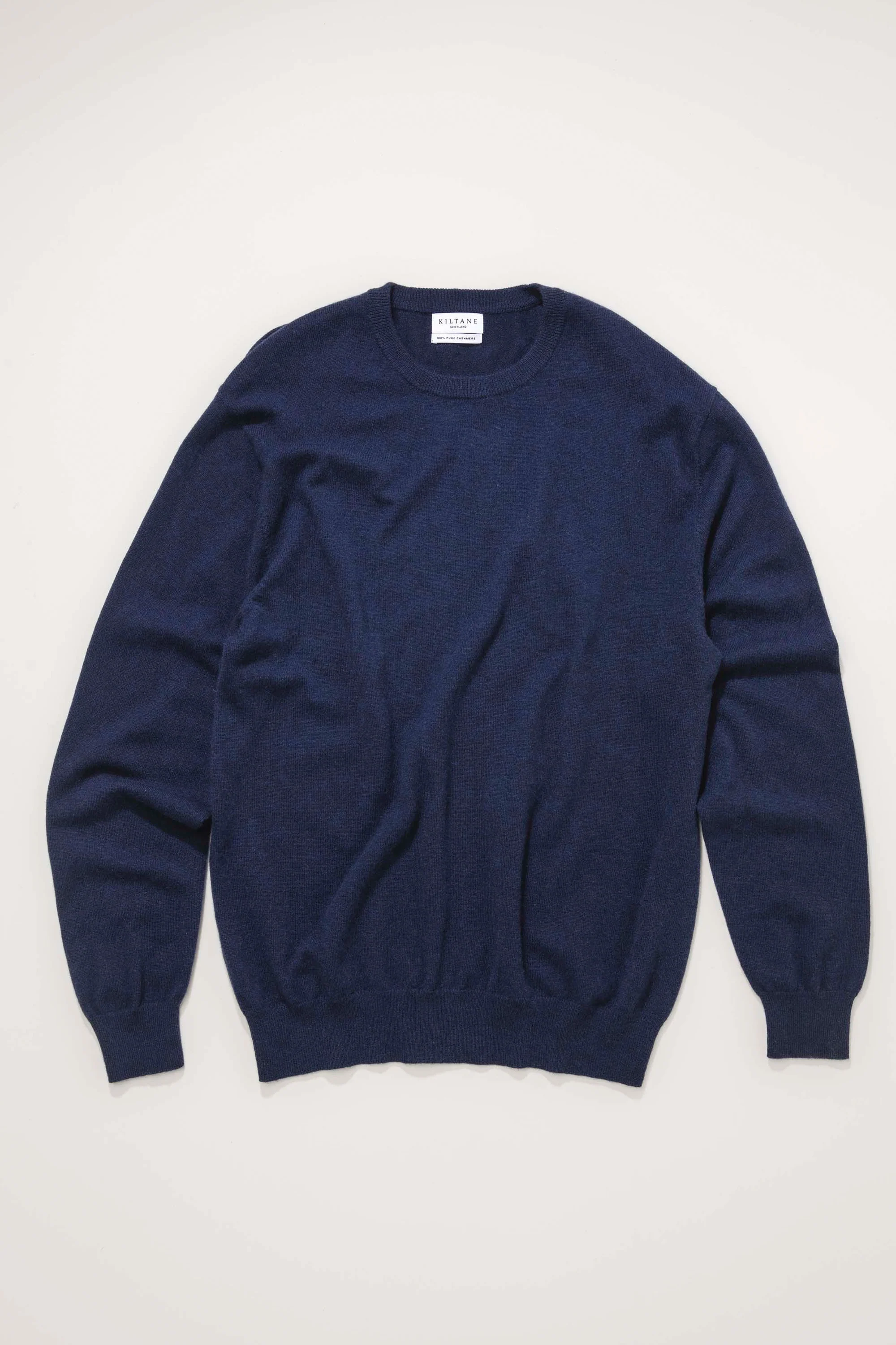 Men's Cashmere Crew Neck Jumper - Cosmos - Image 3