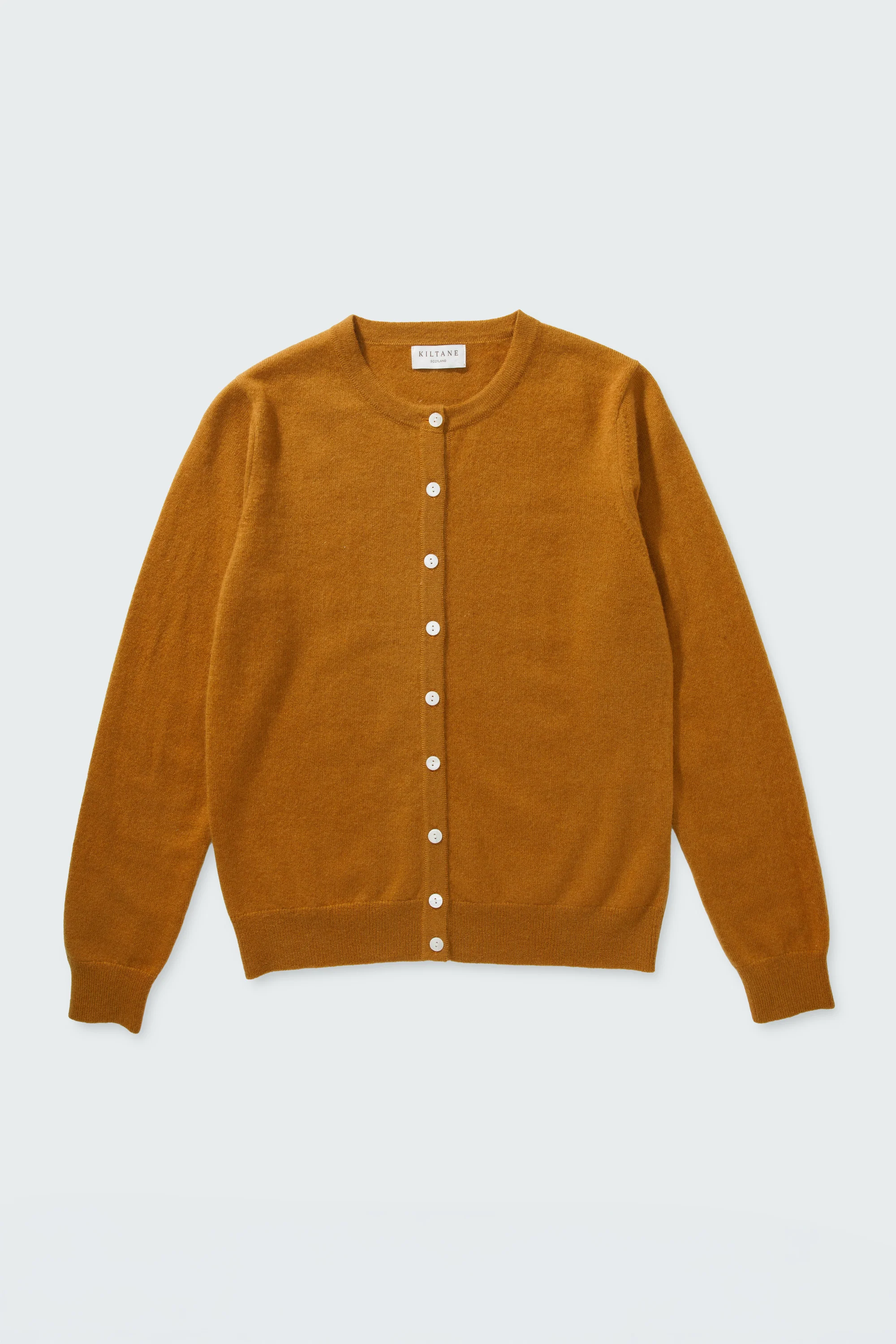 Morningside Cashmere Cardigan - Amber Haze - Image 7