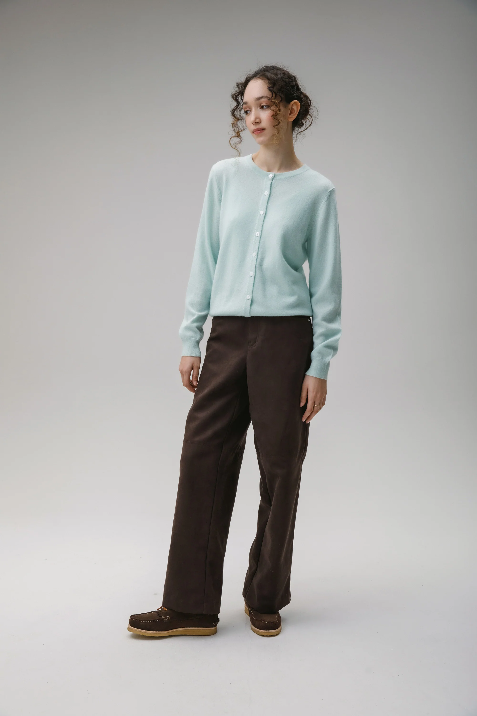 Morningside Cashmere Cardigan - Jelly Mint - Image 4