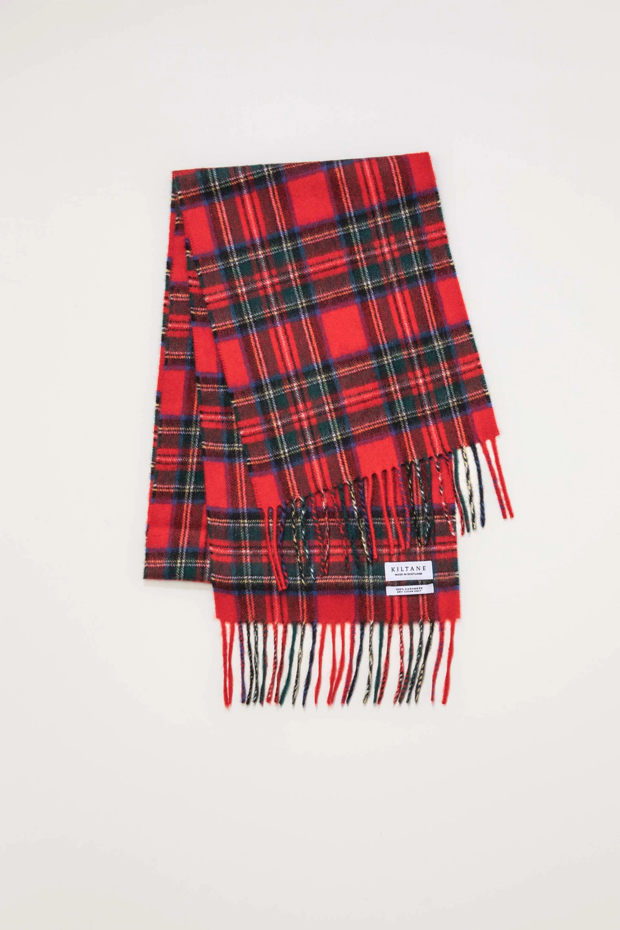 Made In Scotland Heritage Cashmere Scarf - Official Royal Stewart - Image 3