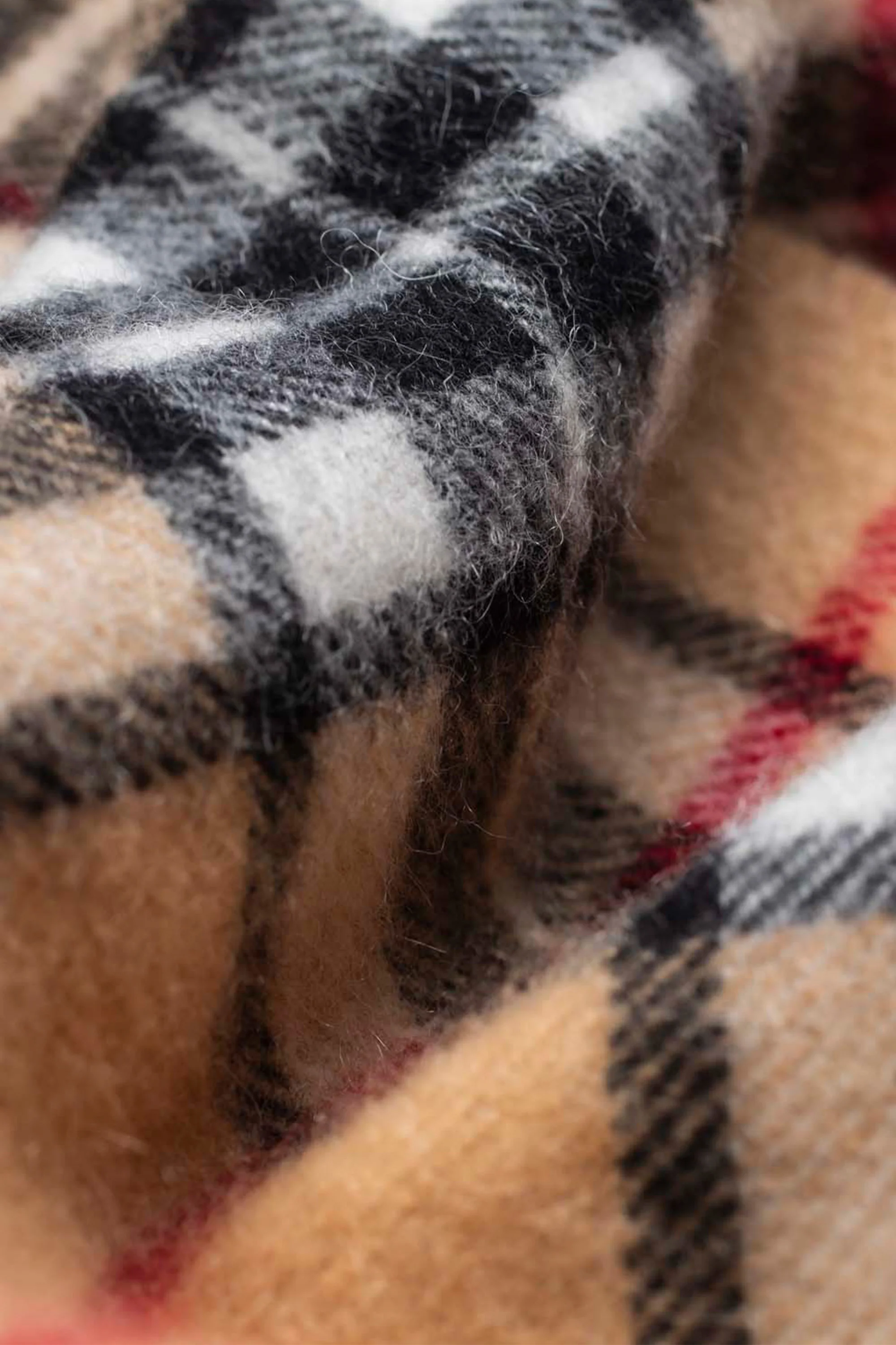 Made In Scotland Scotty Thompson Cashmere Scarf - Camel - Image 4