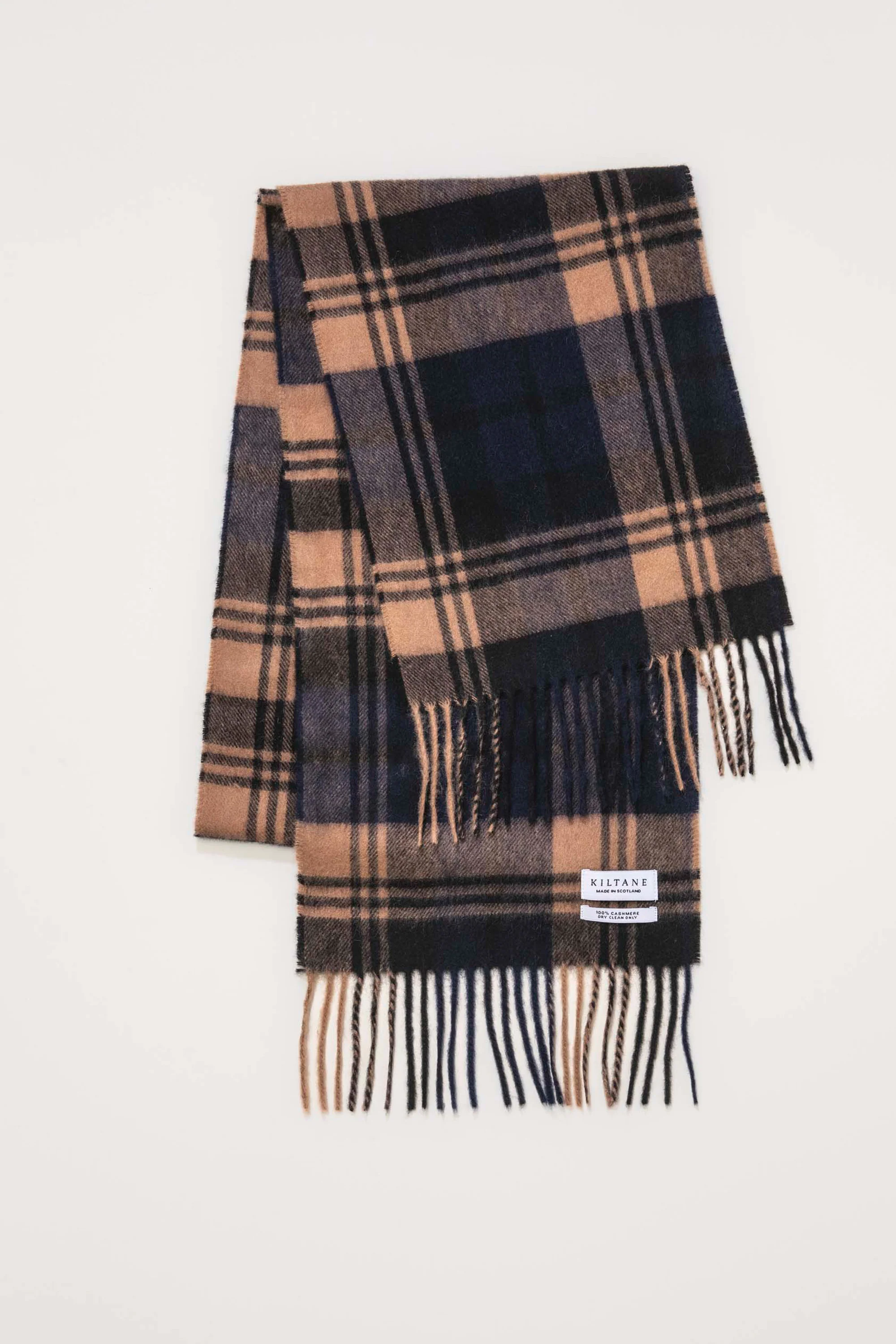 Made In Scotland Heritage Cashmere Scarf - Port Blackwatch - Image 3
