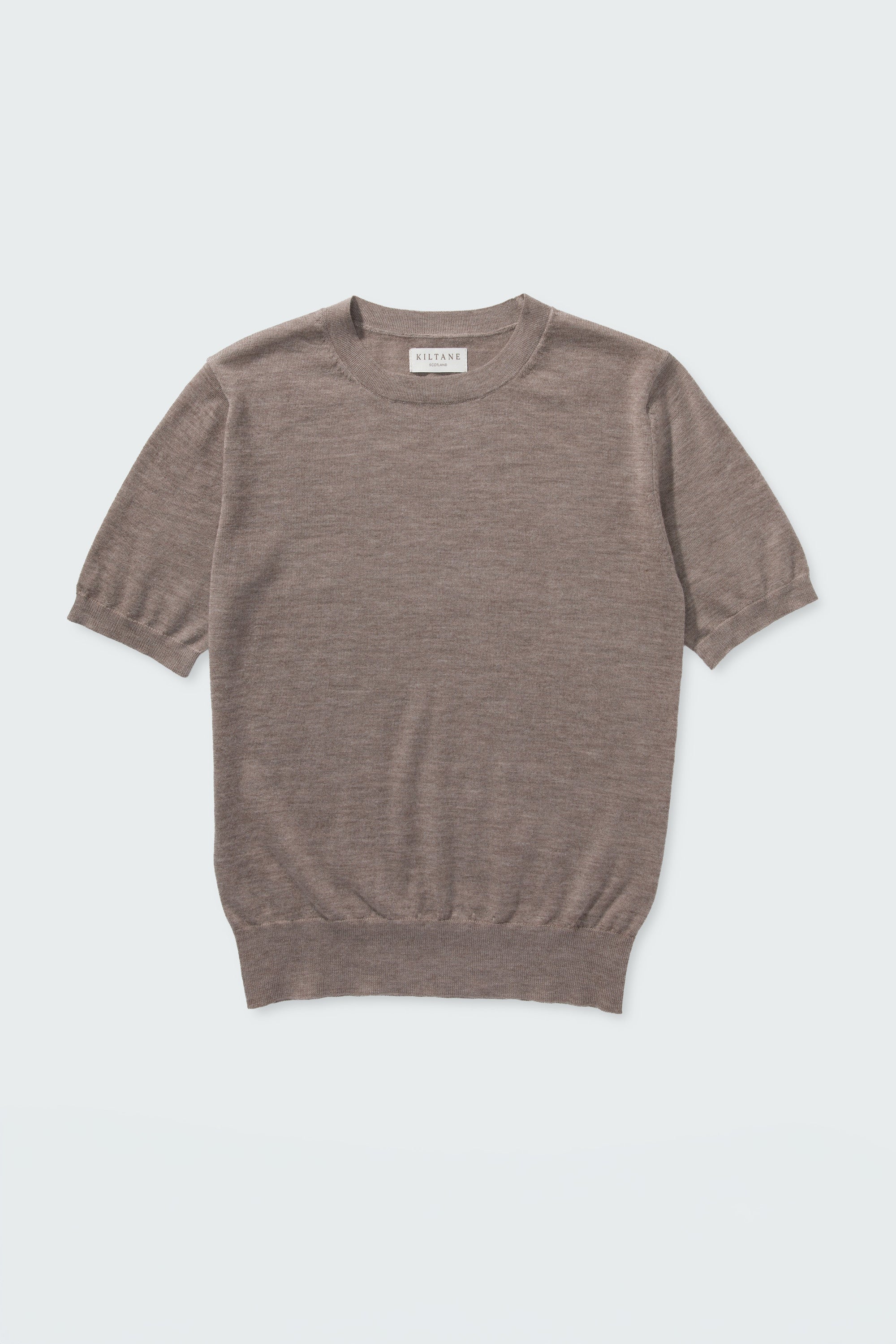 Stockbridge Cashmere T-Shirt - Taupe - Image 5