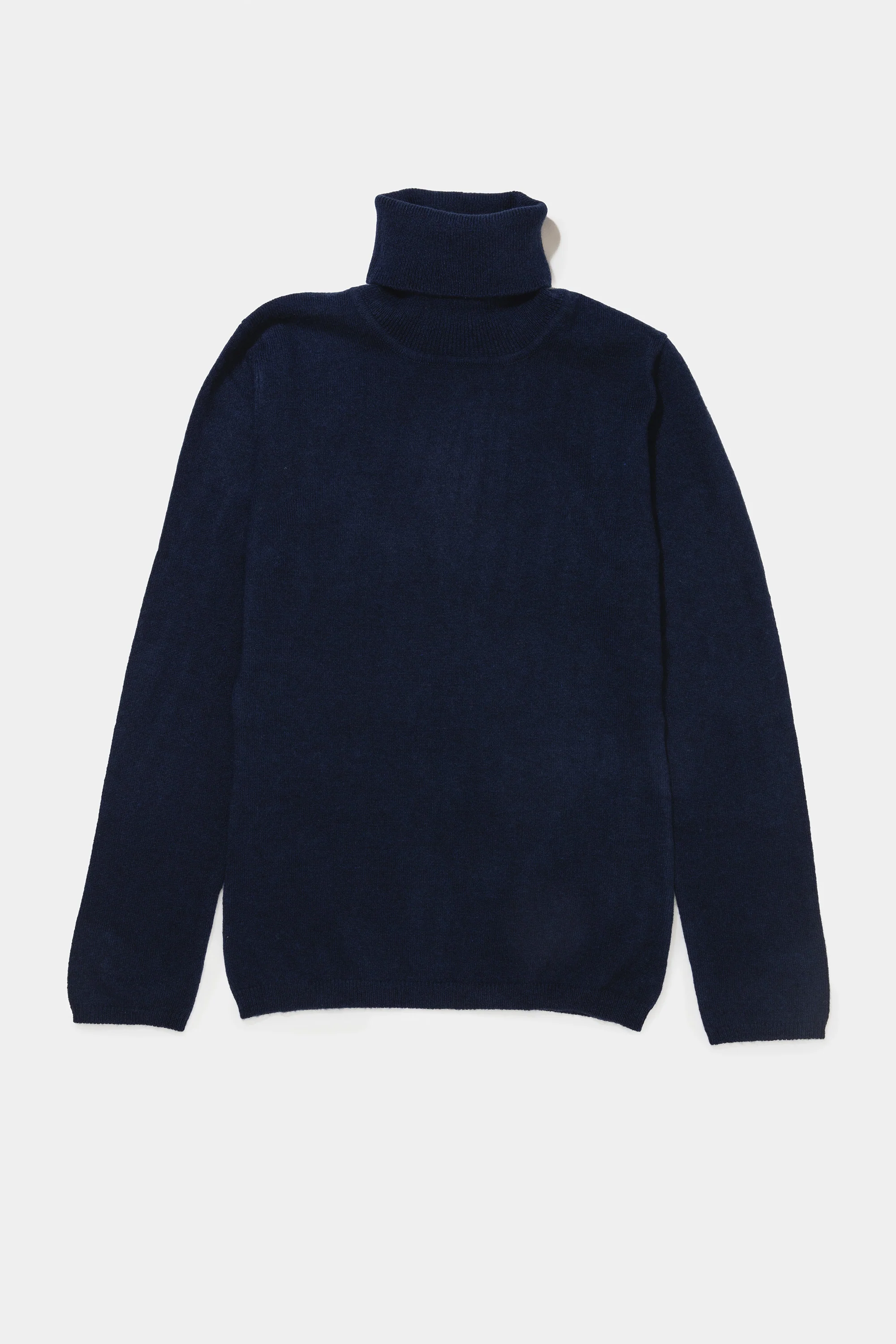 Women's Cashmere Polo Neck Jumper - Cosmos - Image 5